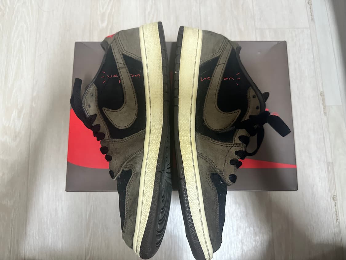 조던 1 x 트래비스 스캇 레트로 로우 OG SP 모카 270 상품이미지4