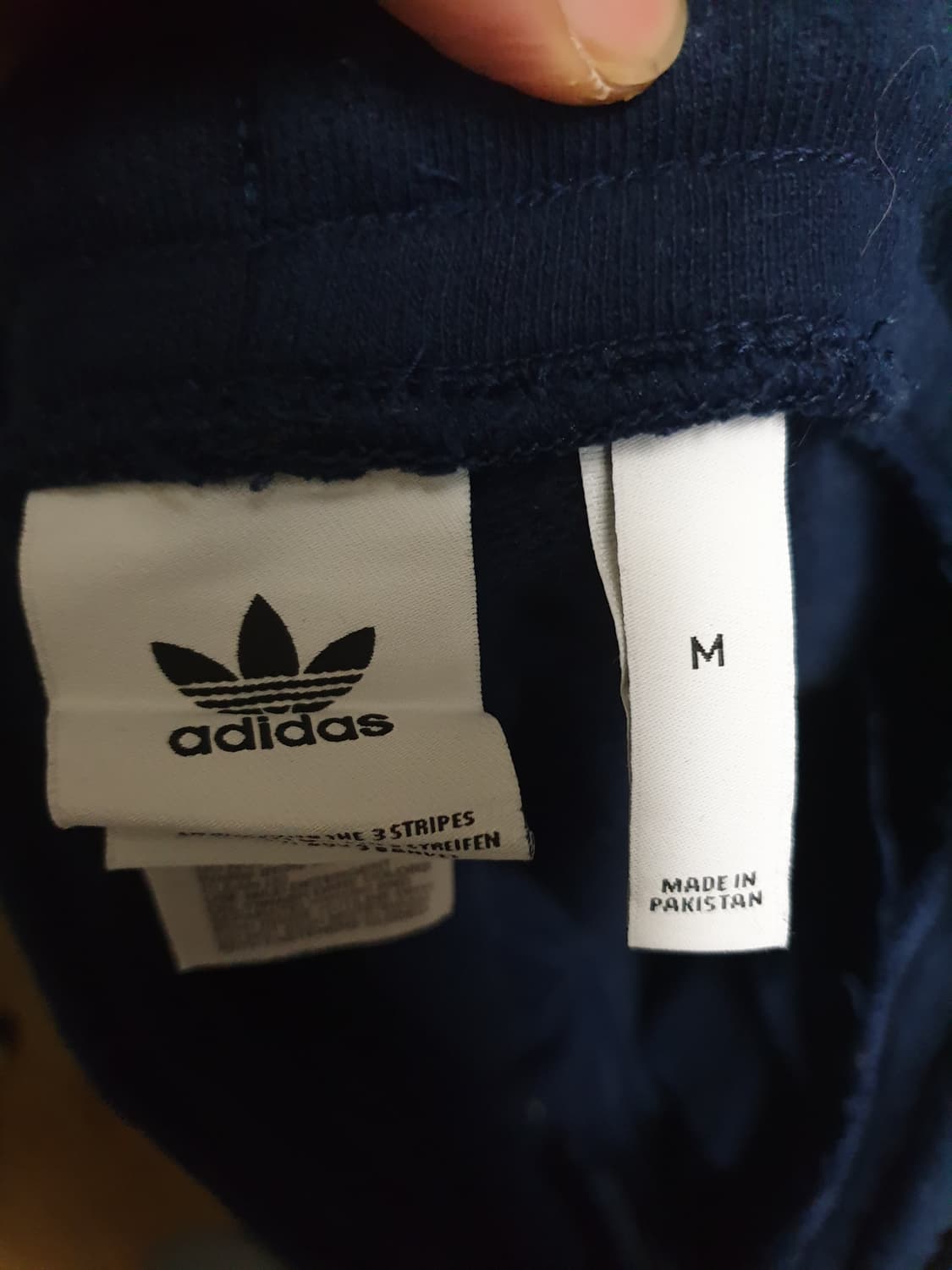 아디다스 3S 스트라이프 스웨트 쇼츠팬츠 (M) 상품이미지2