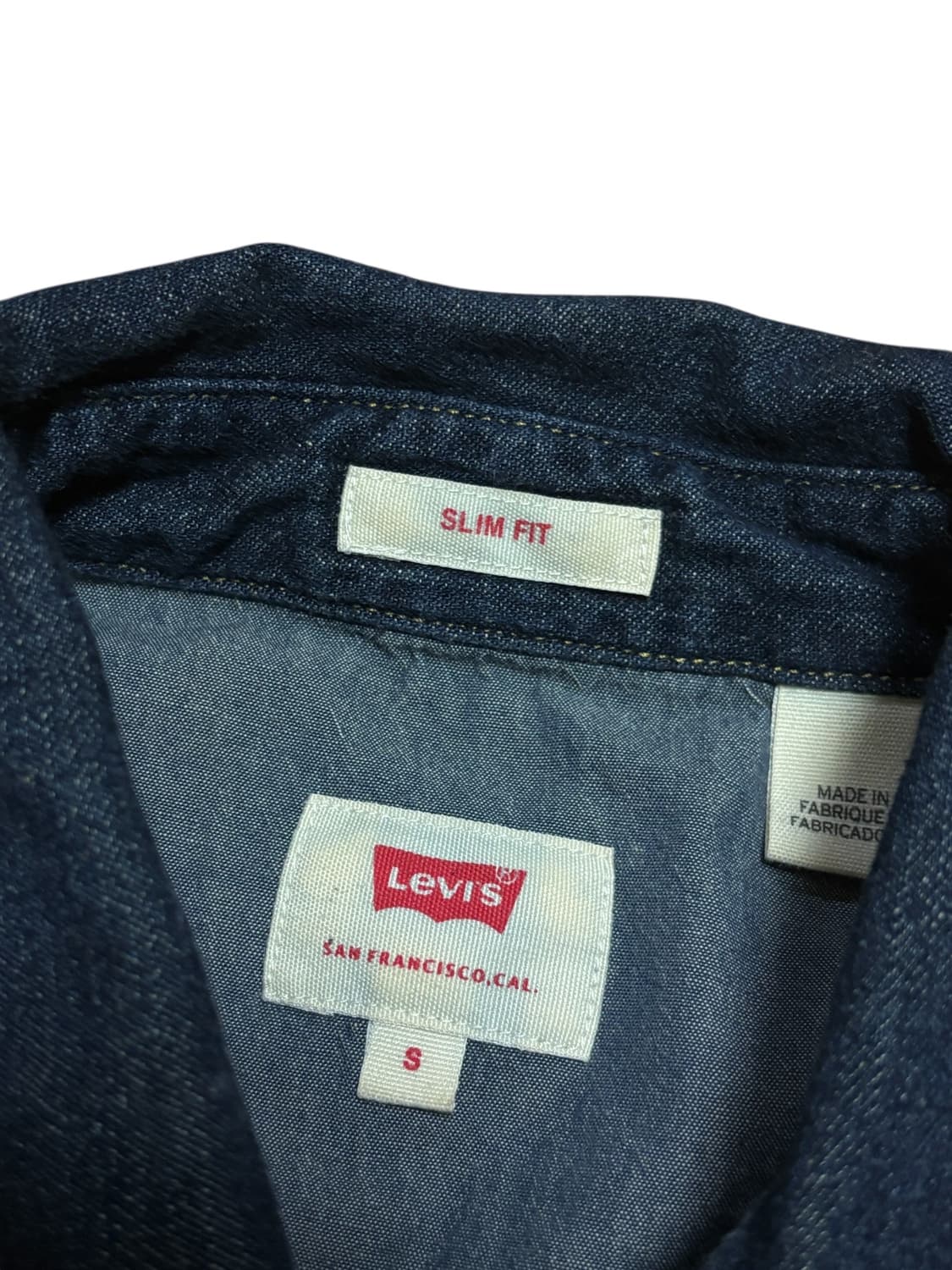 리바이스 웨스턴 데님 셔츠 상품이미지6