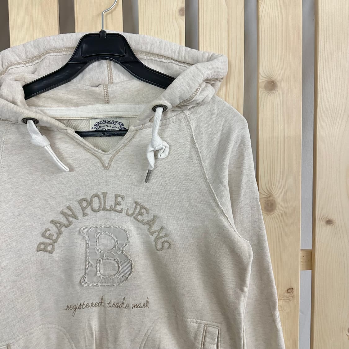 (S) 빈폴 아이보리 후드티 상품이미지4