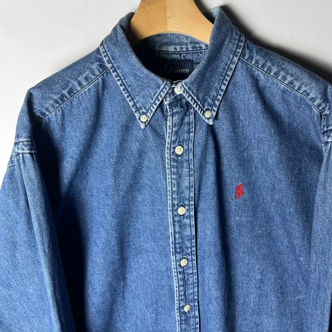 [Polo] 90's 폴로랄프로렌 블레어 데님셔츠 상품이미지2