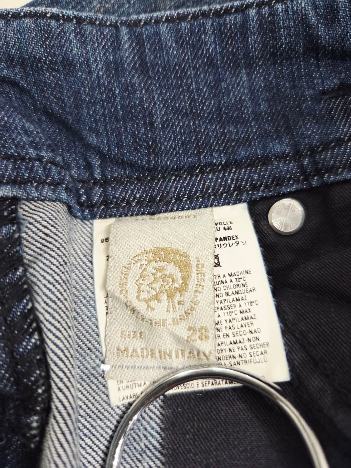 디젤. 여자 마틱 데님 청바지_28 상품이미지8