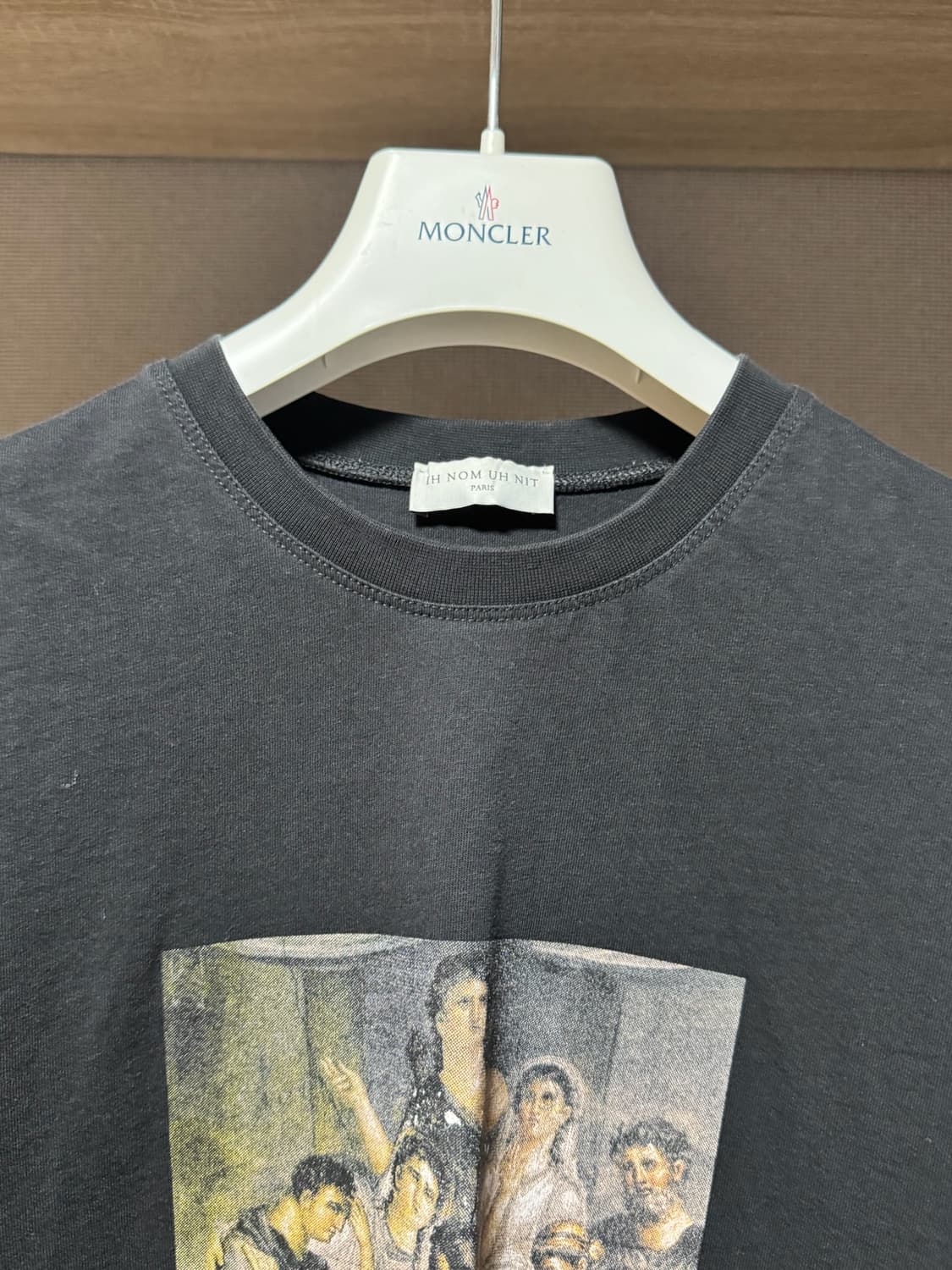 이놈어닛 프린트 반팔 티셔츠 블랙 S 상품이미지2