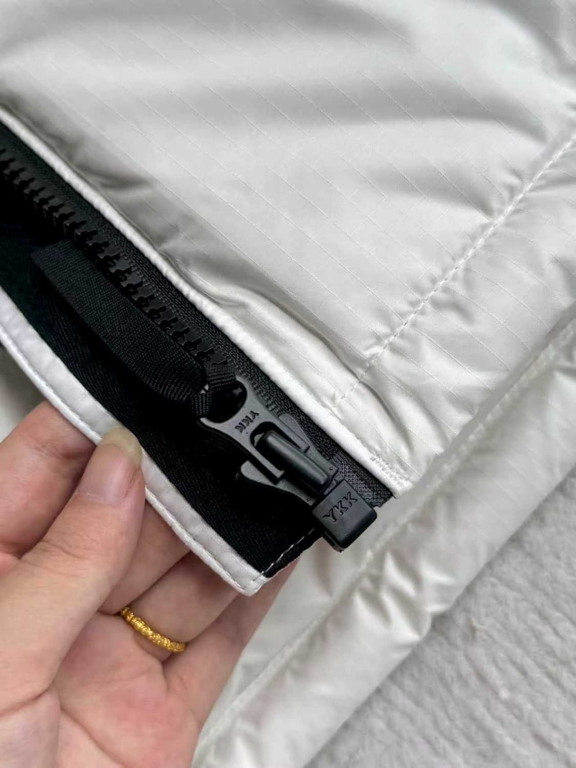 노스페이스 화이트 라벨 노벨티 눕시 RDS 다운 자켓 아이보리 NJ1DQ 상품이미지7