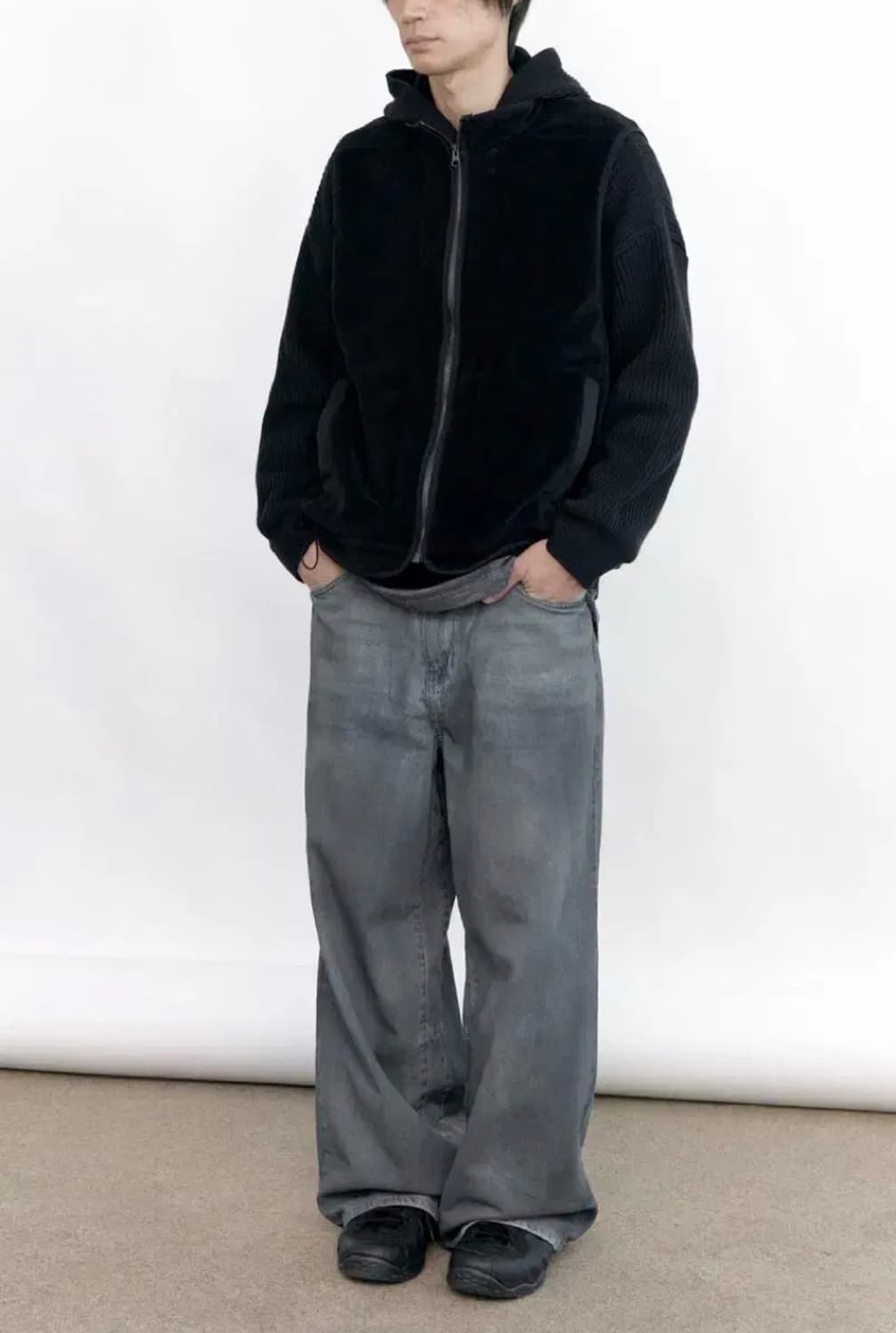 [3] 폴리테루 코티드 고시마 데님팬츠 블루 상품이미지1