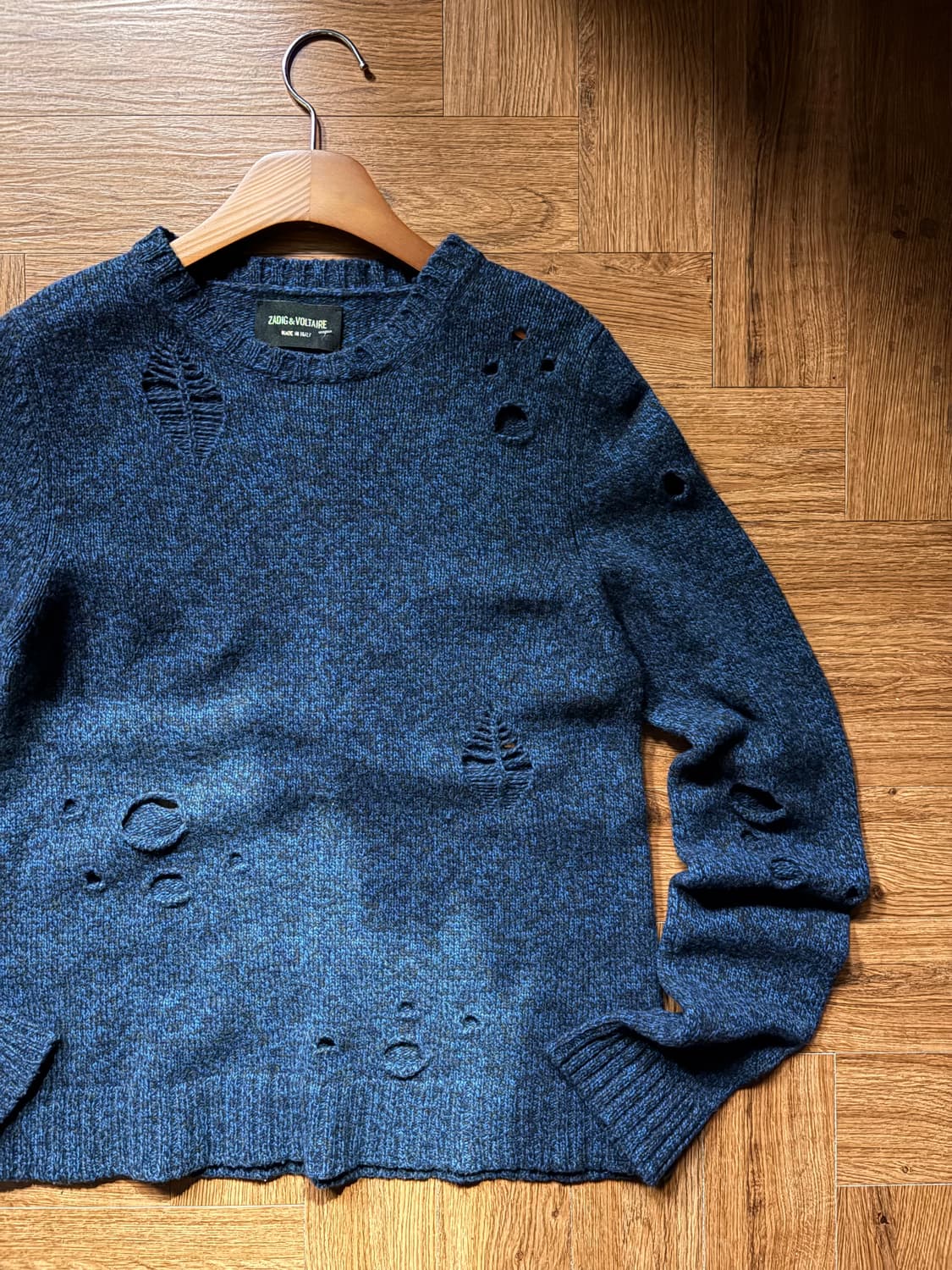 쟈딕엔볼테르 그런지 니트 상품이미지7