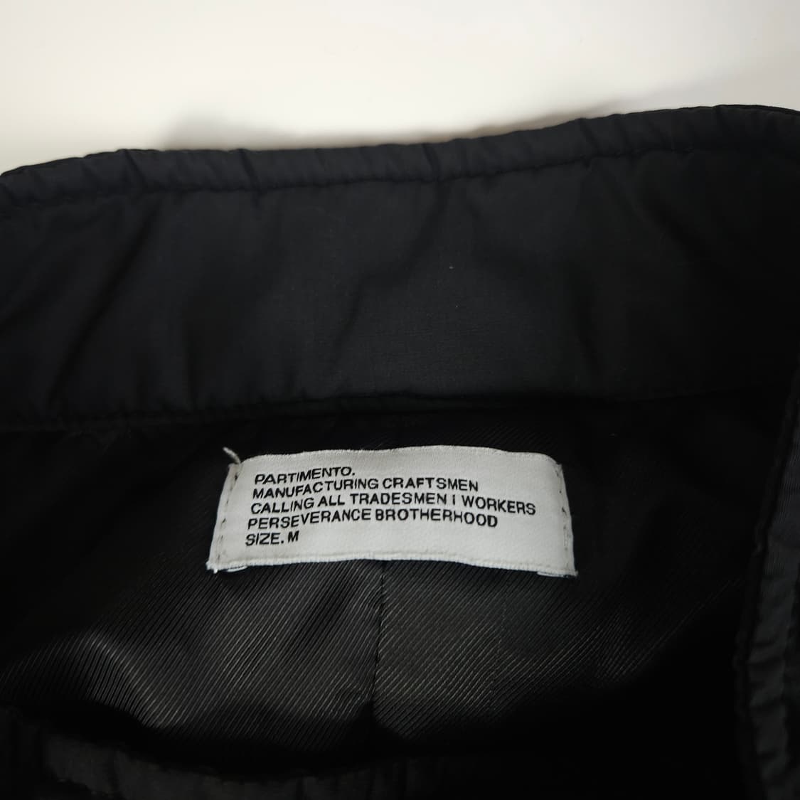 파르티멘토 야상 점퍼 블랙 상품이미지3