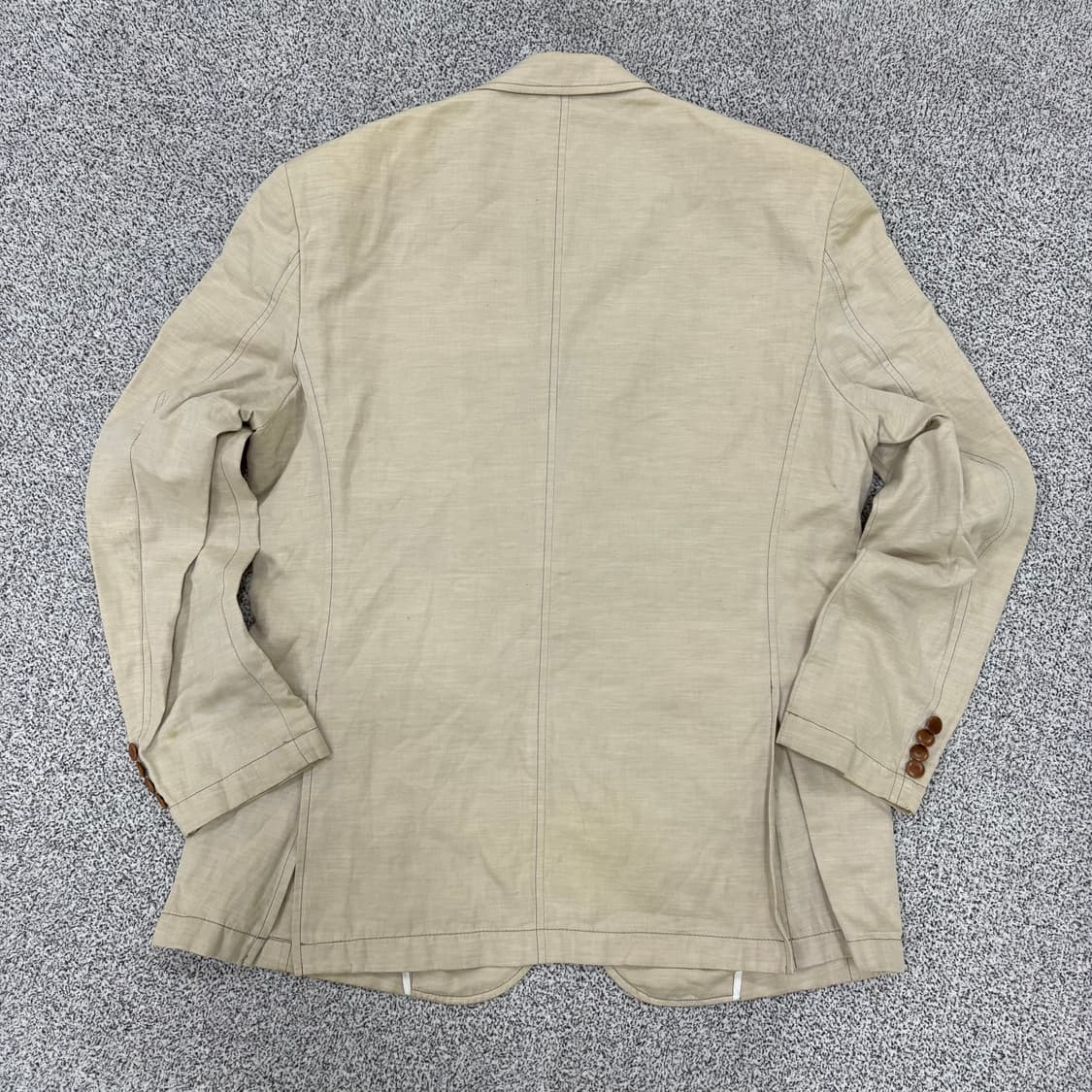 110 엠토크 린넨 블레이저 자켓 베이지 0319J 상품이미지3
