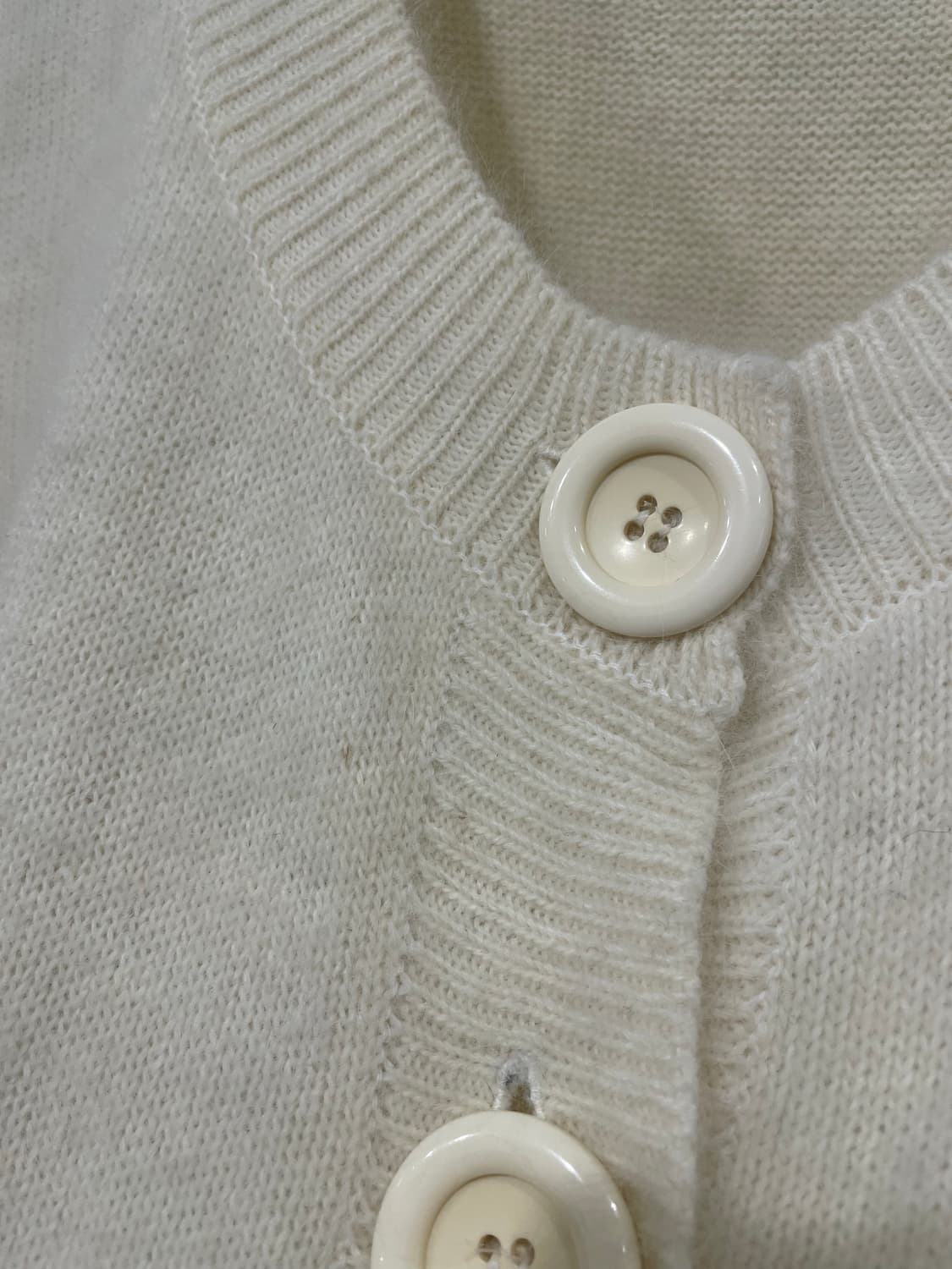 시스루 롱슬리브 + 앙고라 가디건 세트 상품이미지9