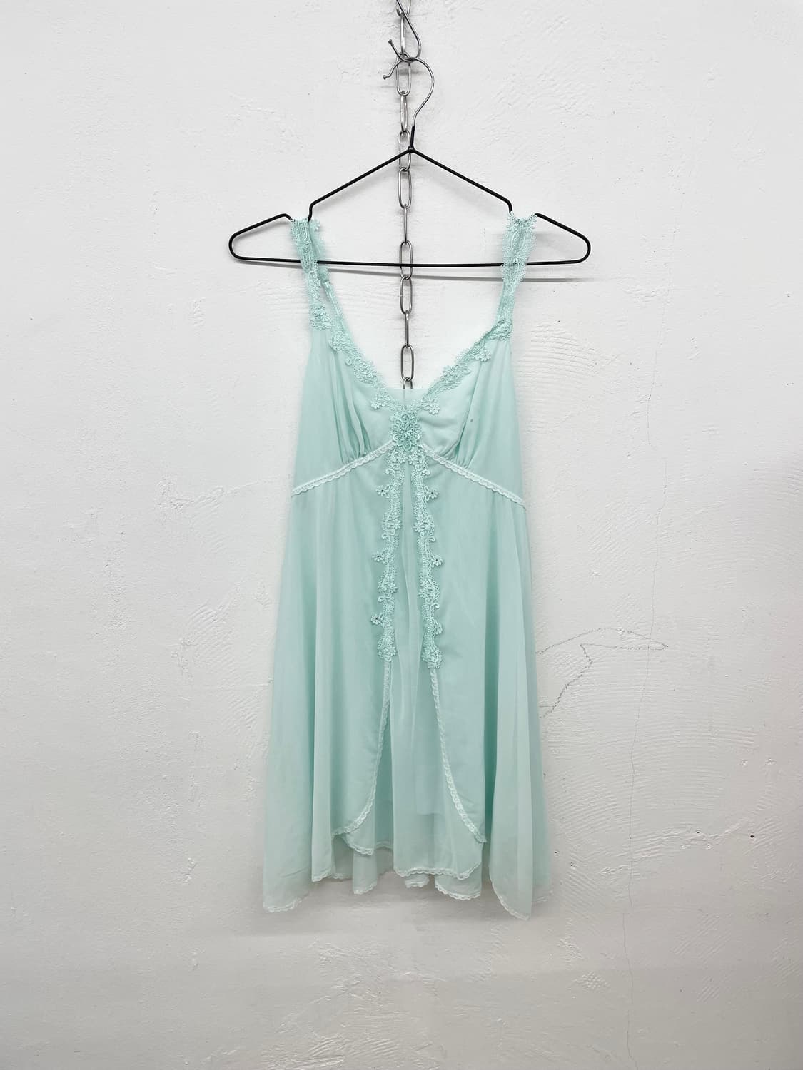 페어리 민트 레이스 슬립 상품이미지4