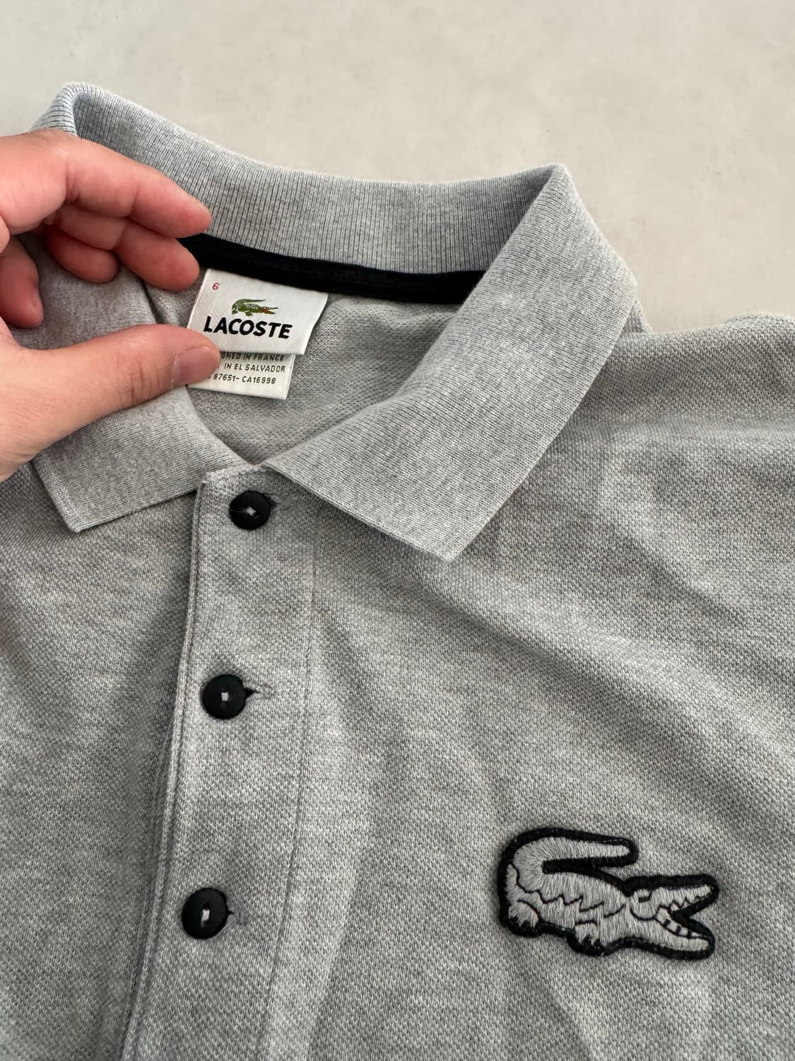 라코스테 회색 사이즈 6 상품이미지2