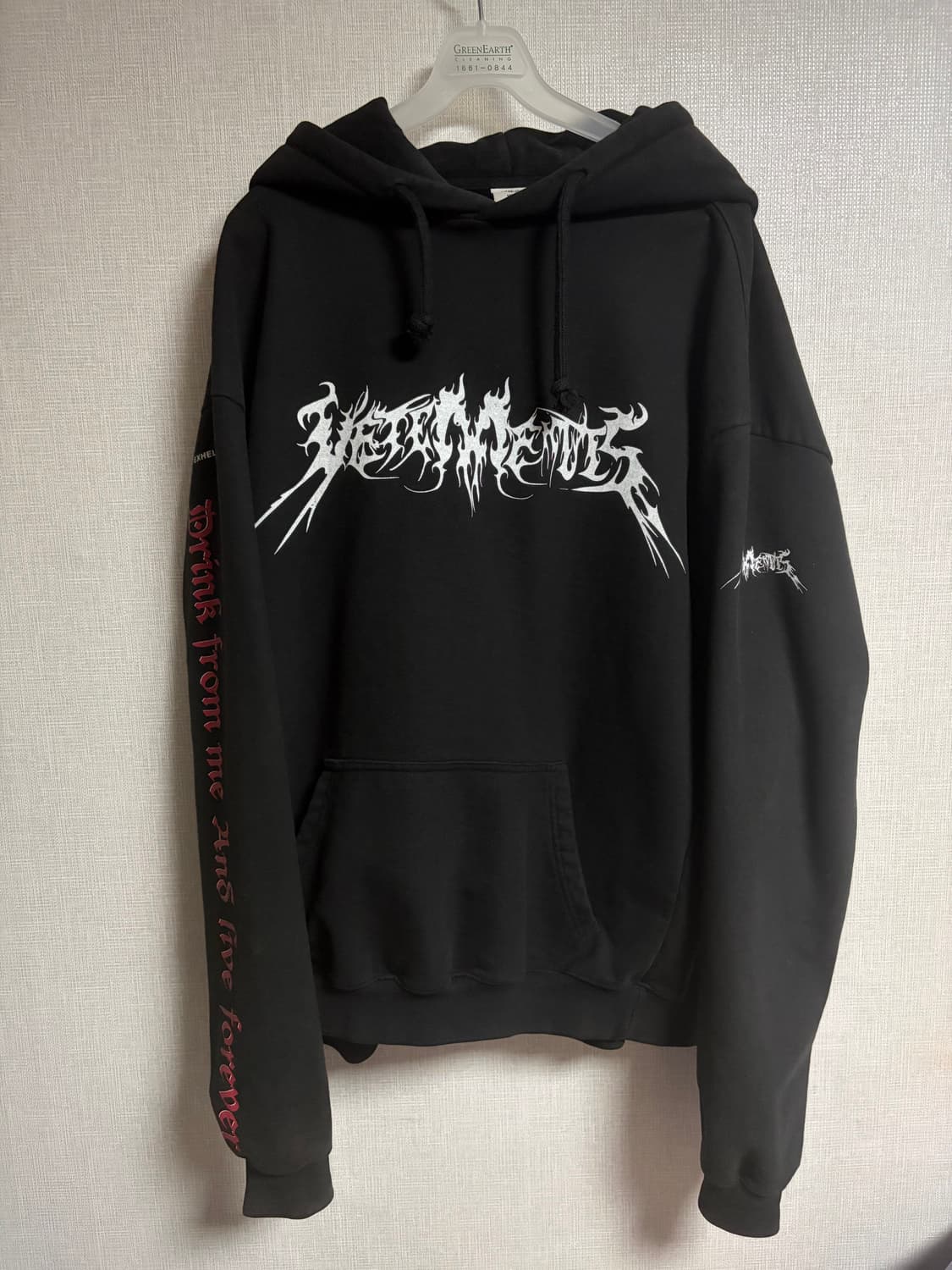 베트멍 다크니스 후드티 S사이즈 판매합니다 상품이미지1