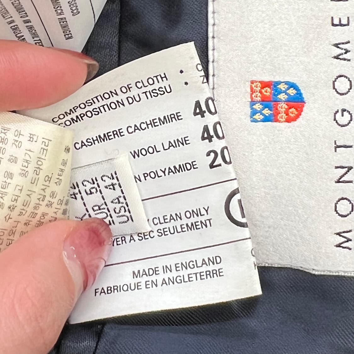 아쿠아스큐텀 x몽고메리 더블 코트 r2696 상품이미지7