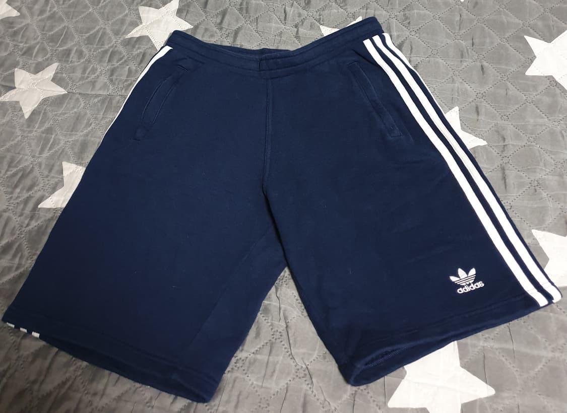 아디다스 파이어버드 코튼 하프팬츠 네이비 (M) 상품이미지1