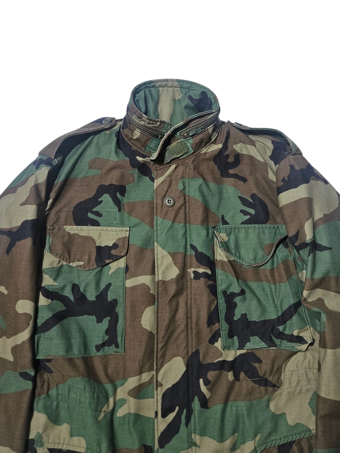 오리지널 우드랜드 M-65 필드자켓 카모 M 105 상품이미지2