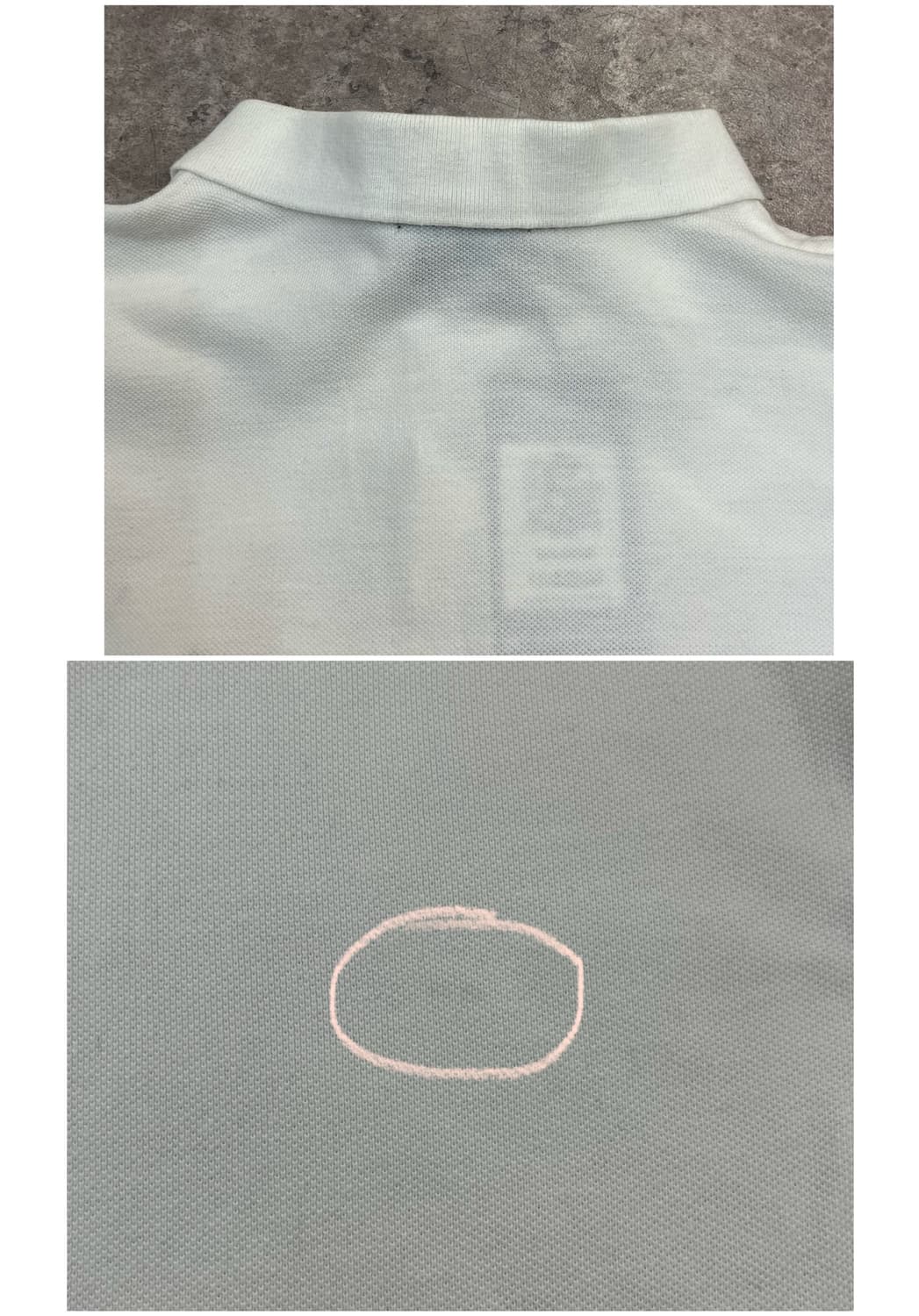 폴로 랄프로렌 빅포니 반팔 카라티 화이트 L #csz3798 상품이미지9