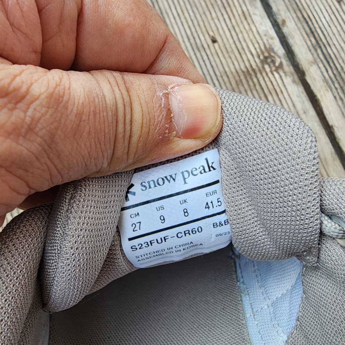 스노우피크 X 모아브 스피드 2 고(270) 상품이미지8