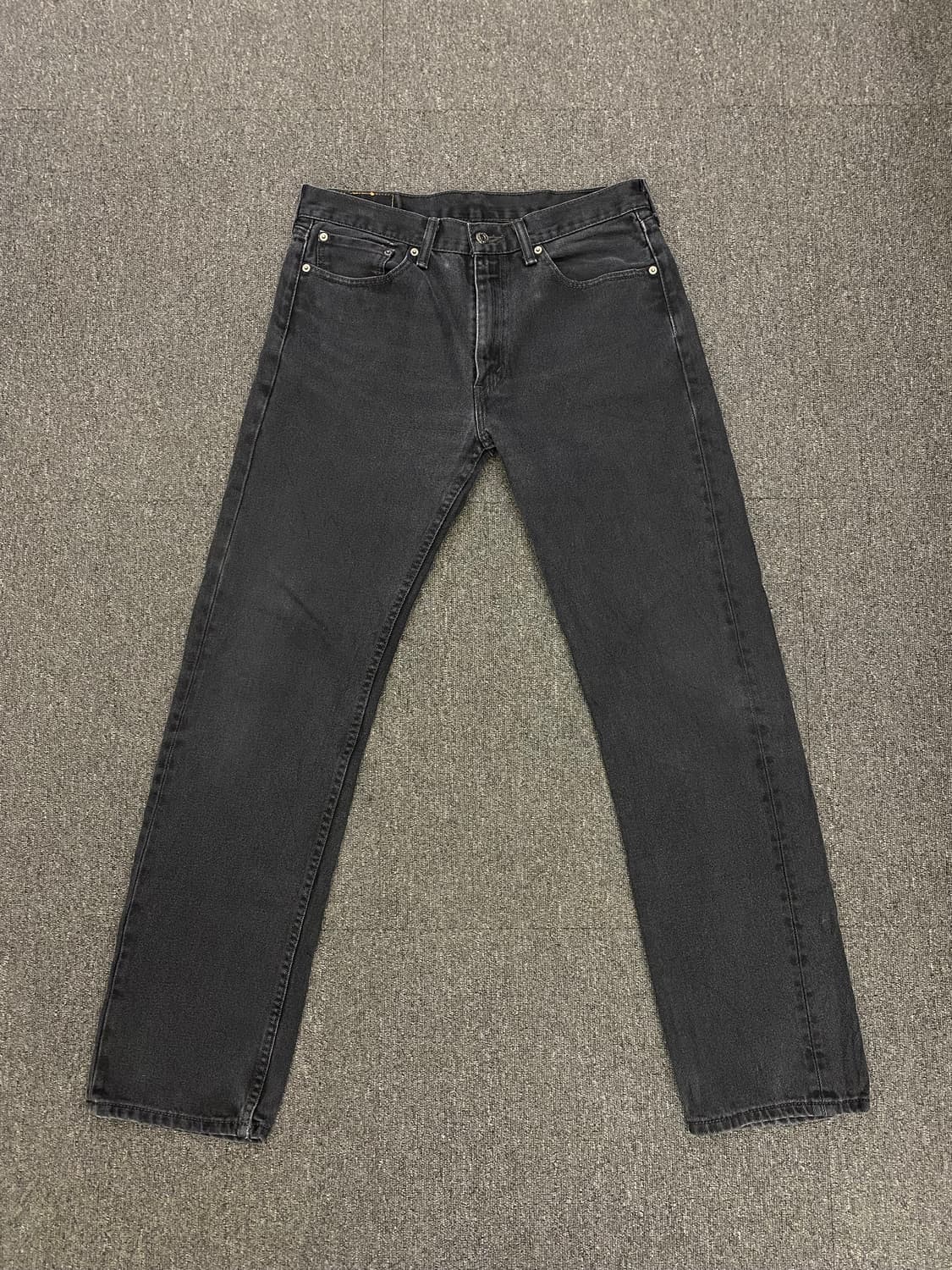 Levis 리바이스 505 흑청 데님팬츠 상품이미지3