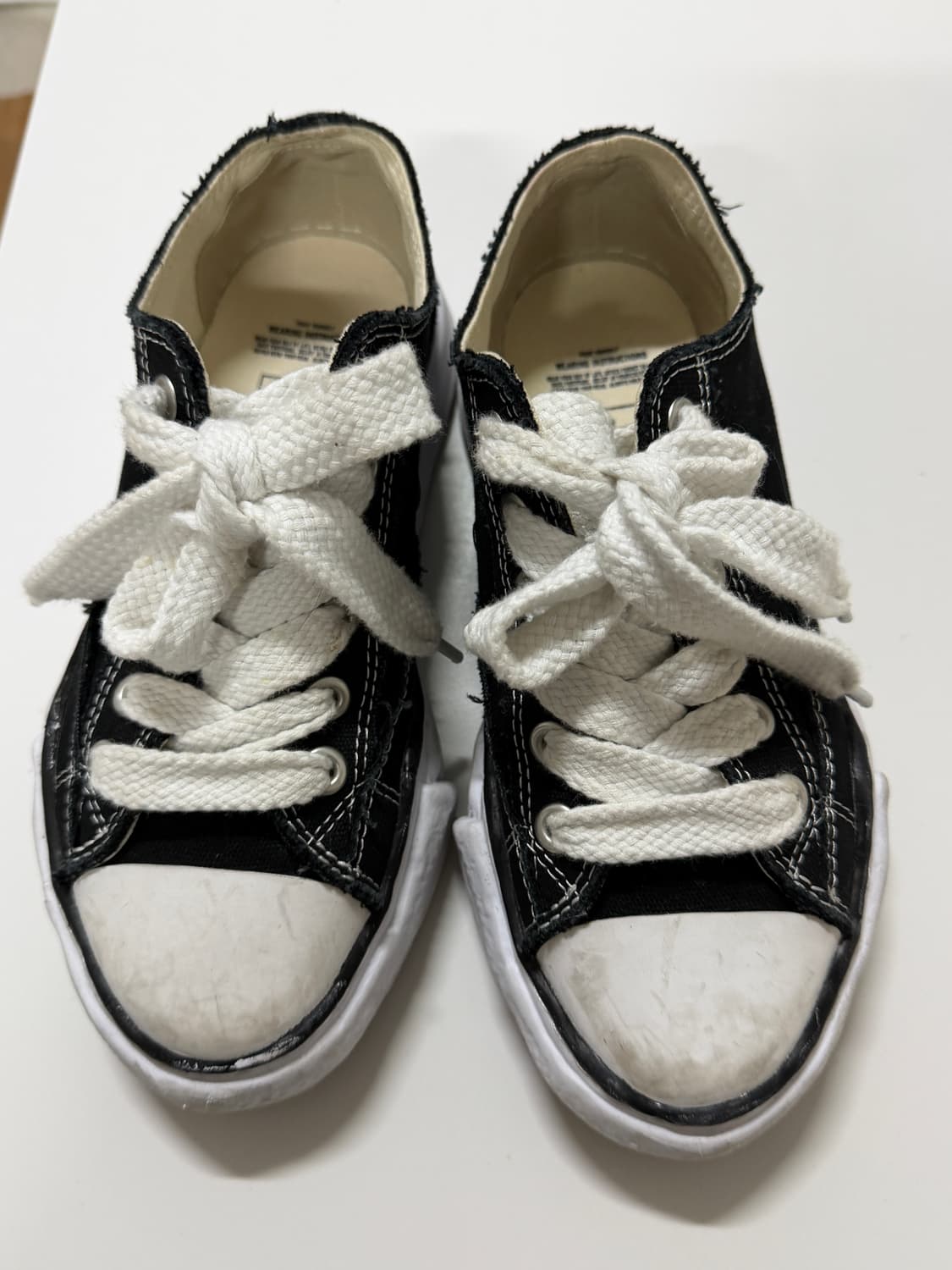 미하라 야스히로 피터슨 블랙 스니커즈 37 상품이미지1