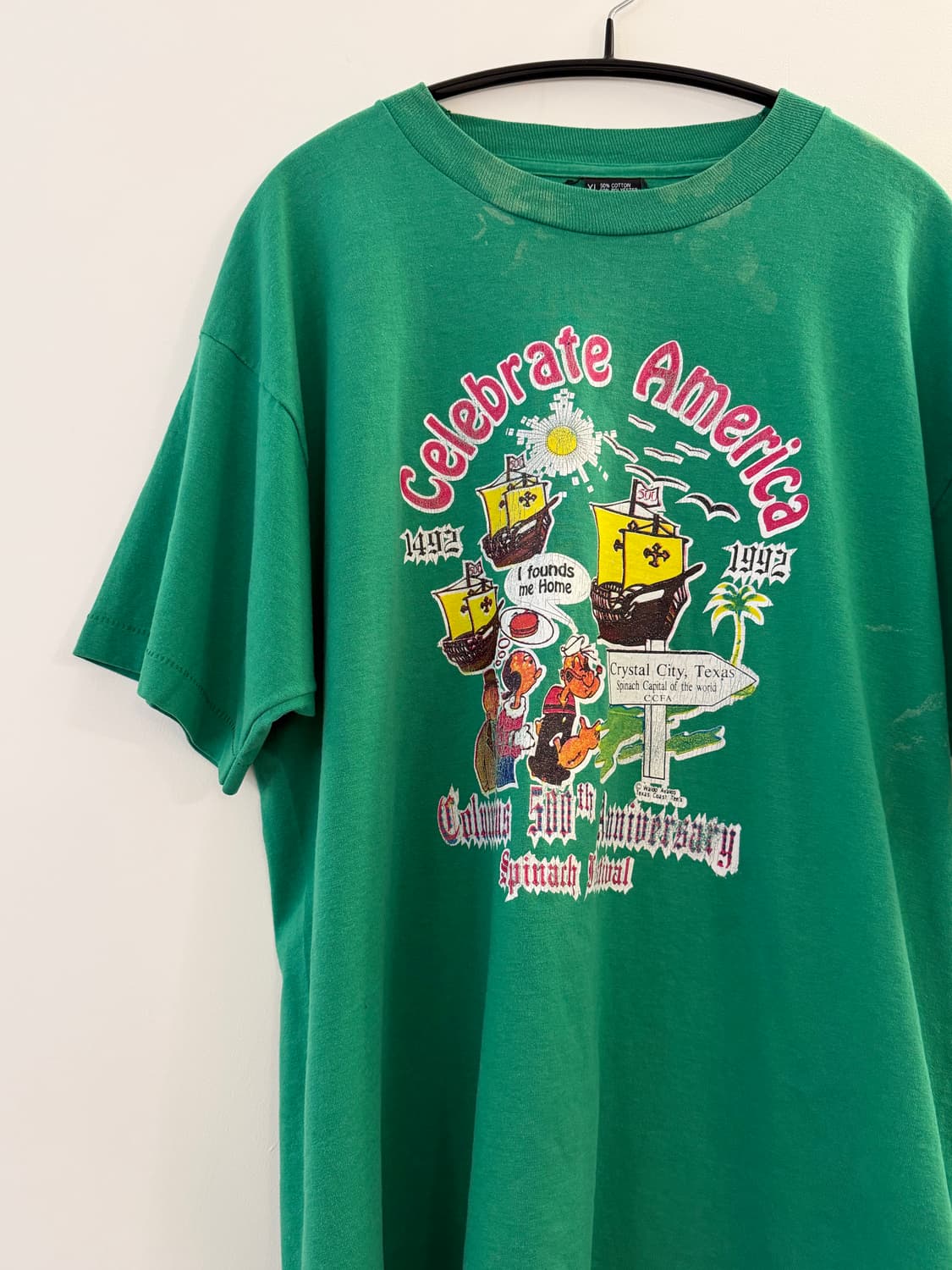 80s 빈티지 반팔 티셔츠 XL 상품이미지2