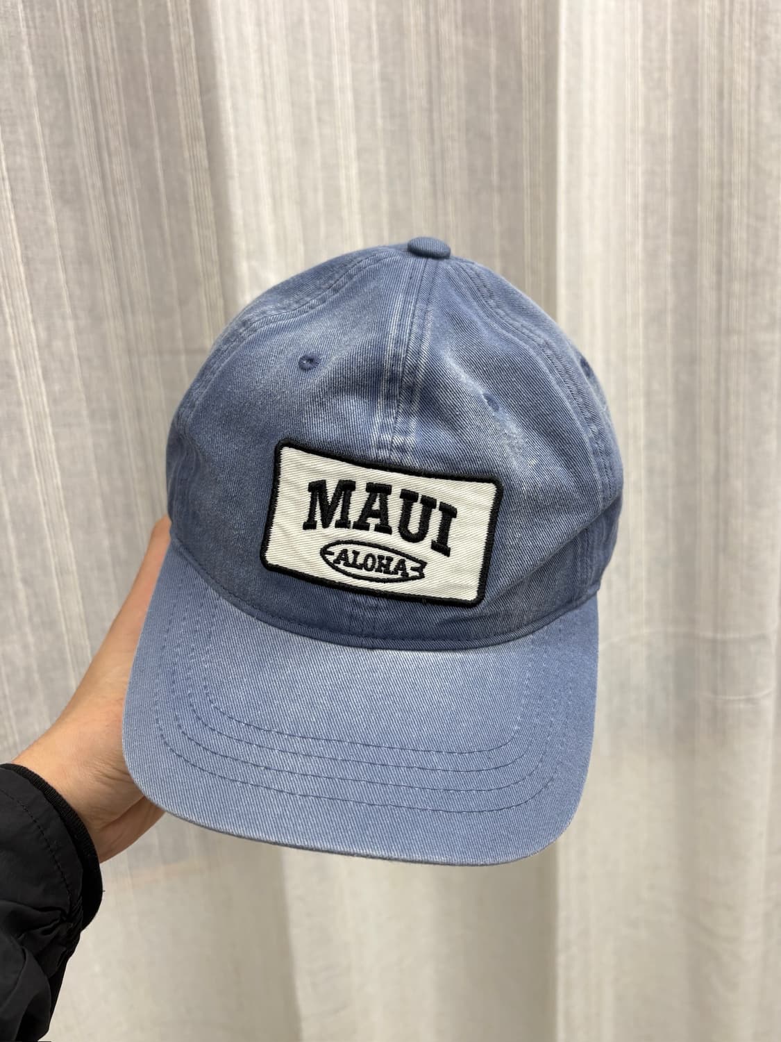 빅웨이브 컬렉티브 MAUI ALOHA 워싱 볼캡 모자 상품이미지1