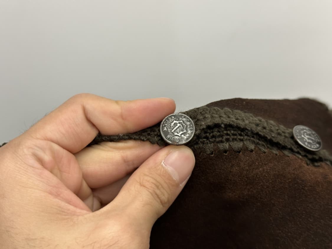 VINTAGE LEATHER VEST (L) 상품이미지4