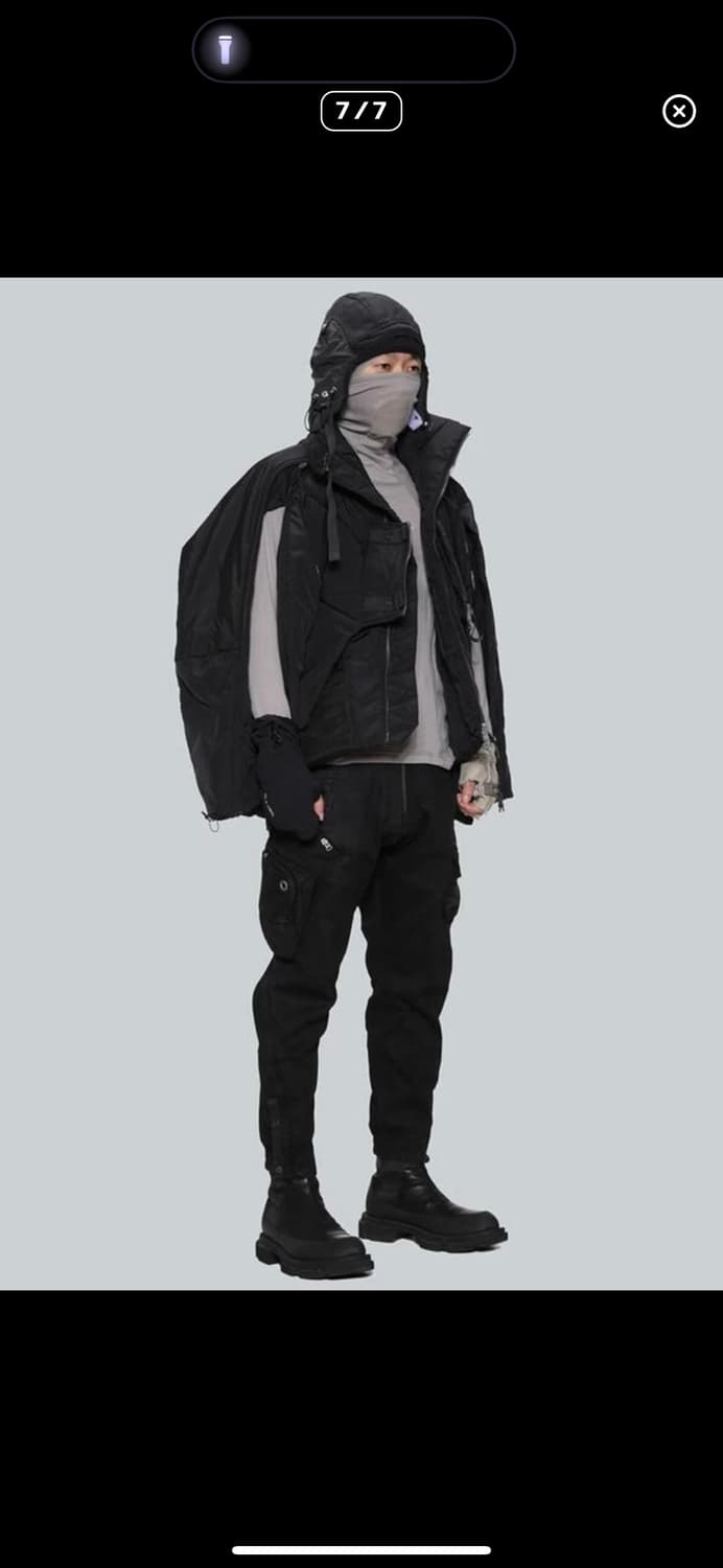 HAMCUS TUMULUSMAN PADDED JACKET BLACK 상품이미지7