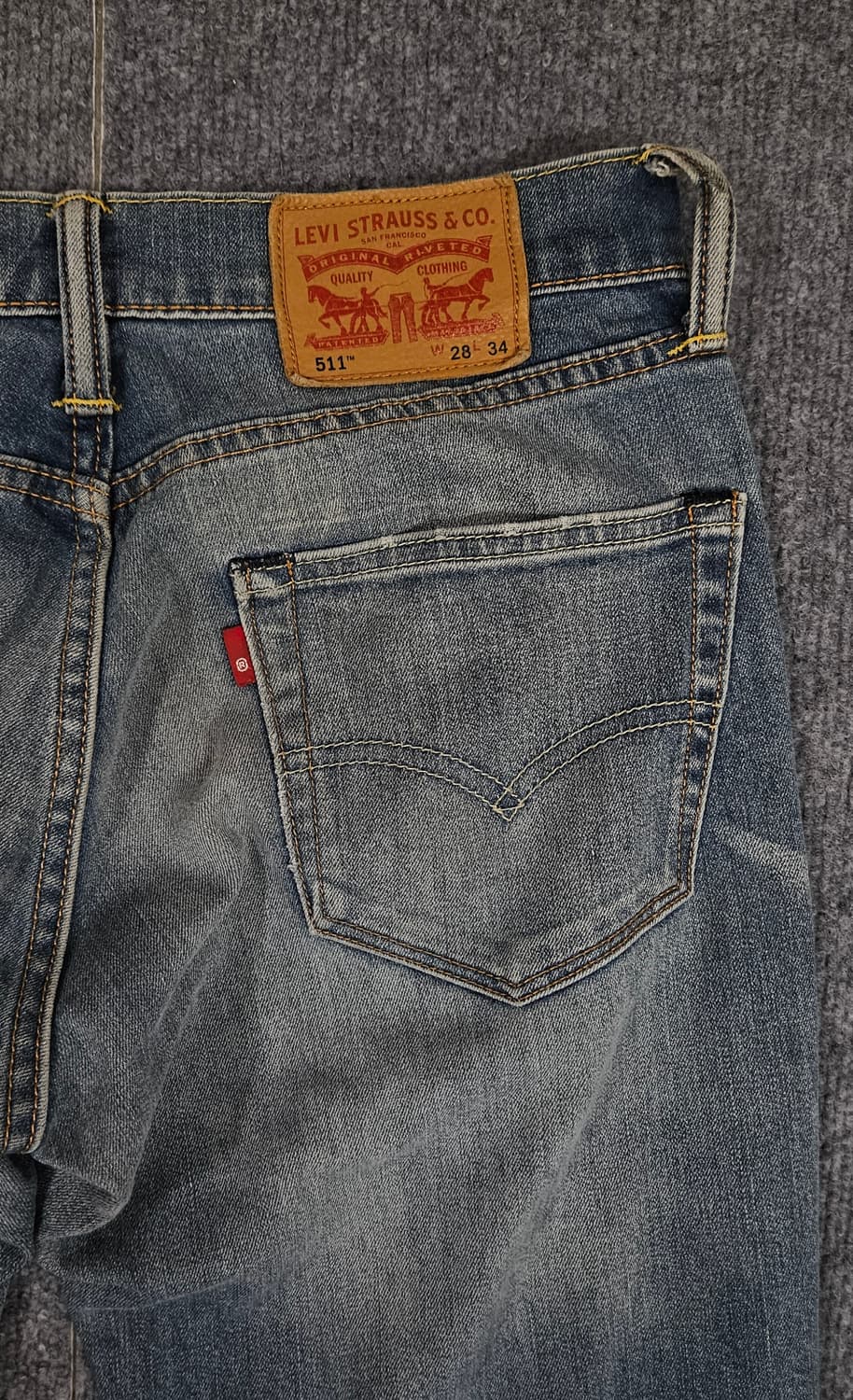 리바이스 511 W28 L34(급처) 상품이미지4