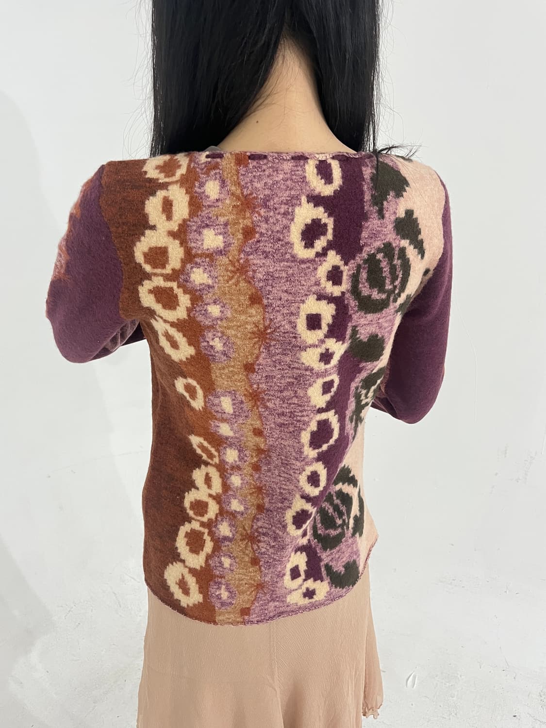 Tsumori chisato ethnic button knit top 상품이미지4