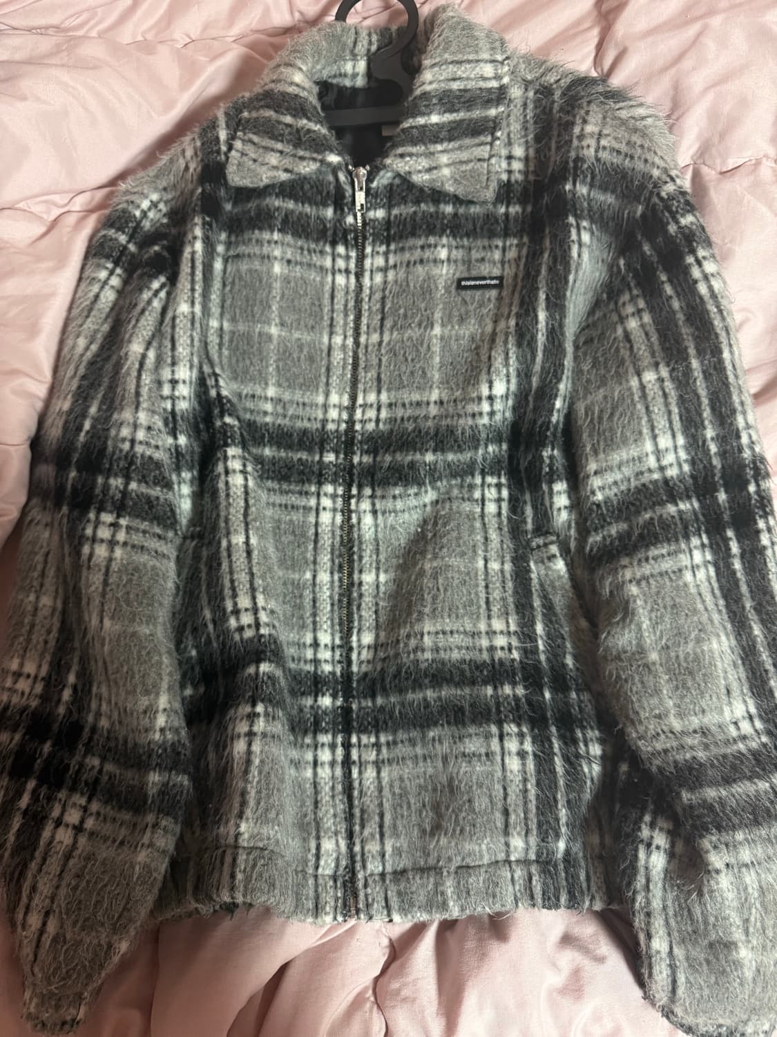 디스이즈네버댓 체크 자켓 m 상품이미지1