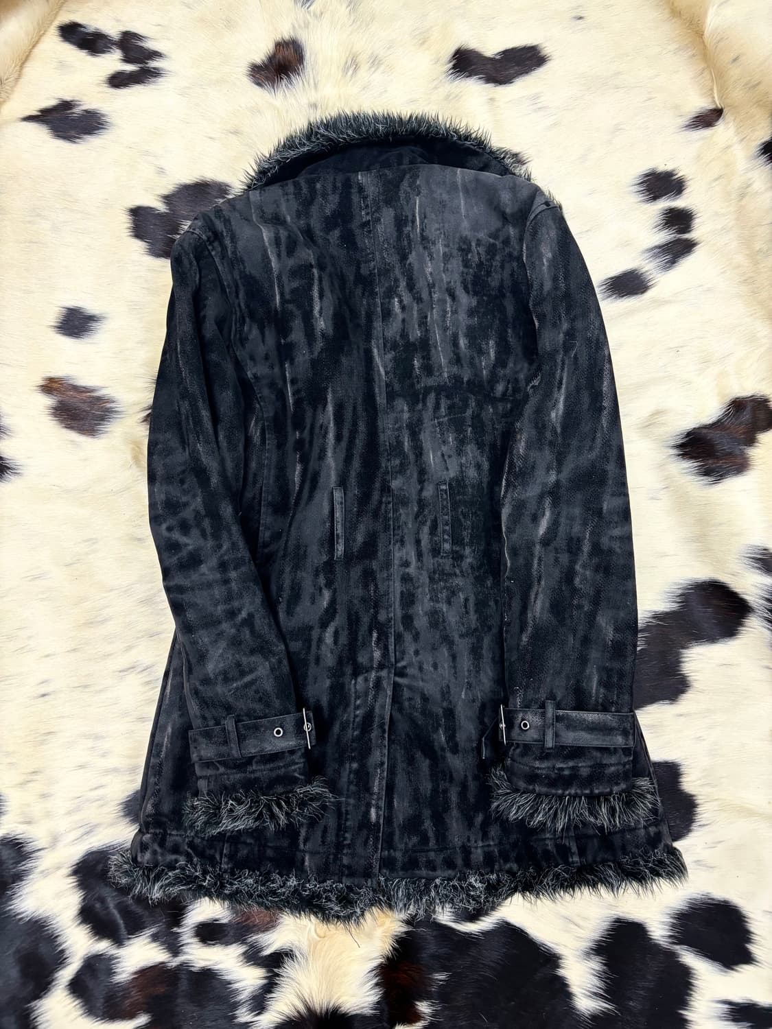 [IN THE ATTIC]2000s VKEI Fur Trimming Wa 상품이미지10