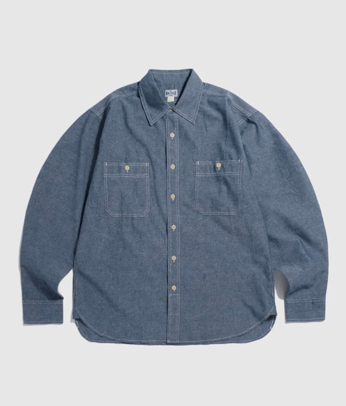 브론슨 Blue Chambray Work Shirt KR Ver. 상품이미지1