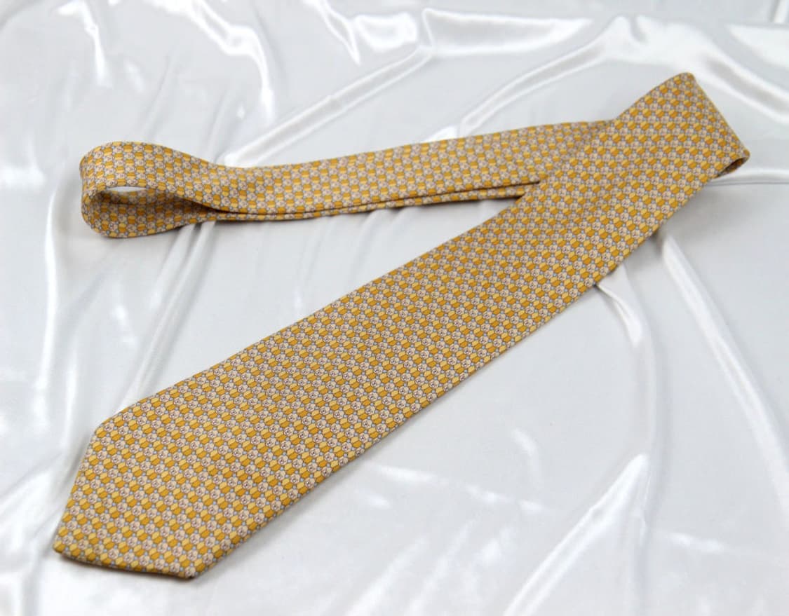 페라가모 8.4cm A-등급 신형 남자 명품 넥타이 상품이미지2