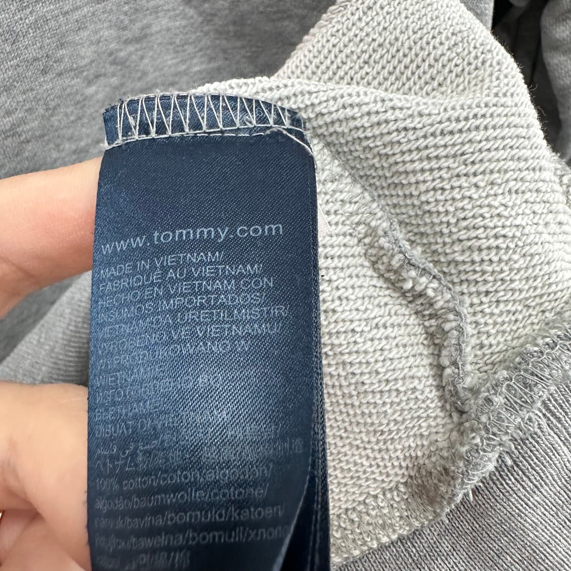 100 타미힐피거 남자 맨투맨 상품이미지4