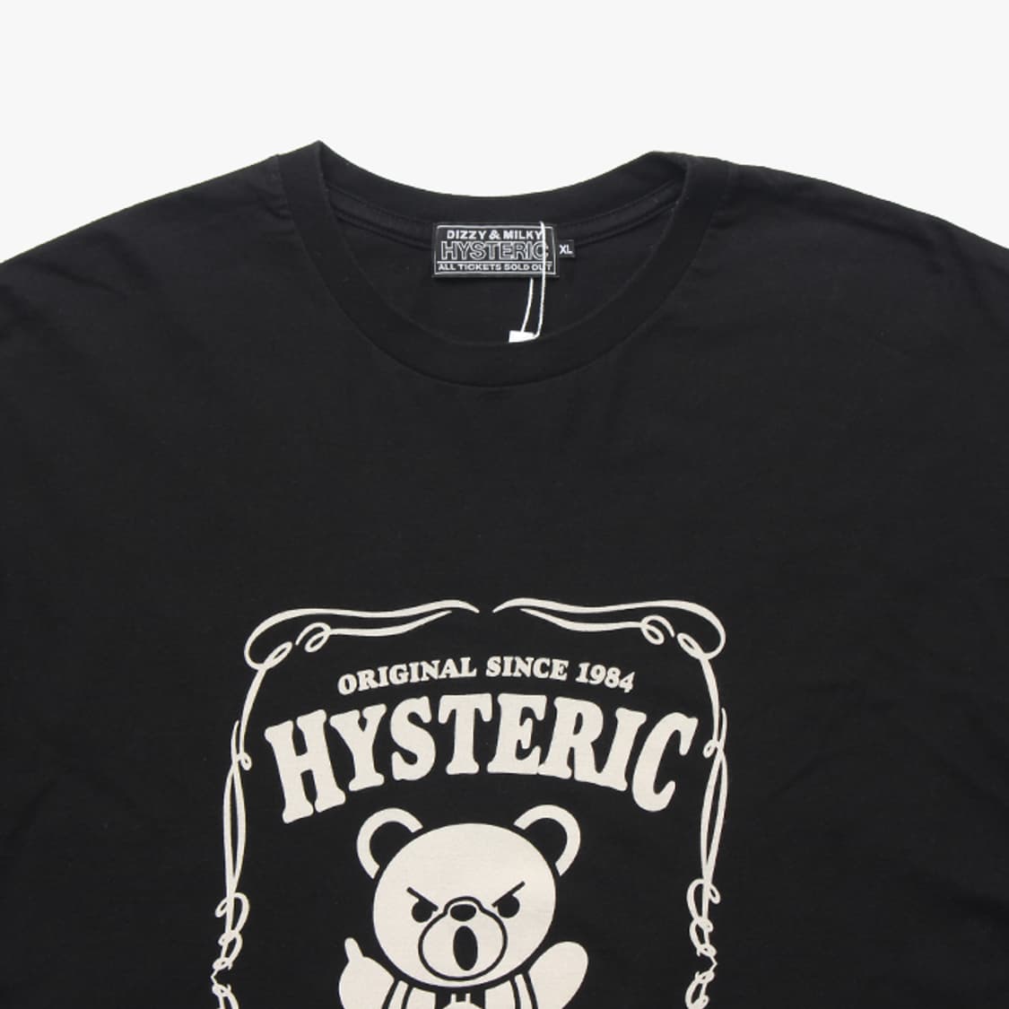  HYSTERIC GLAMOUR "Black Half T-Shirts" 상품이미지2