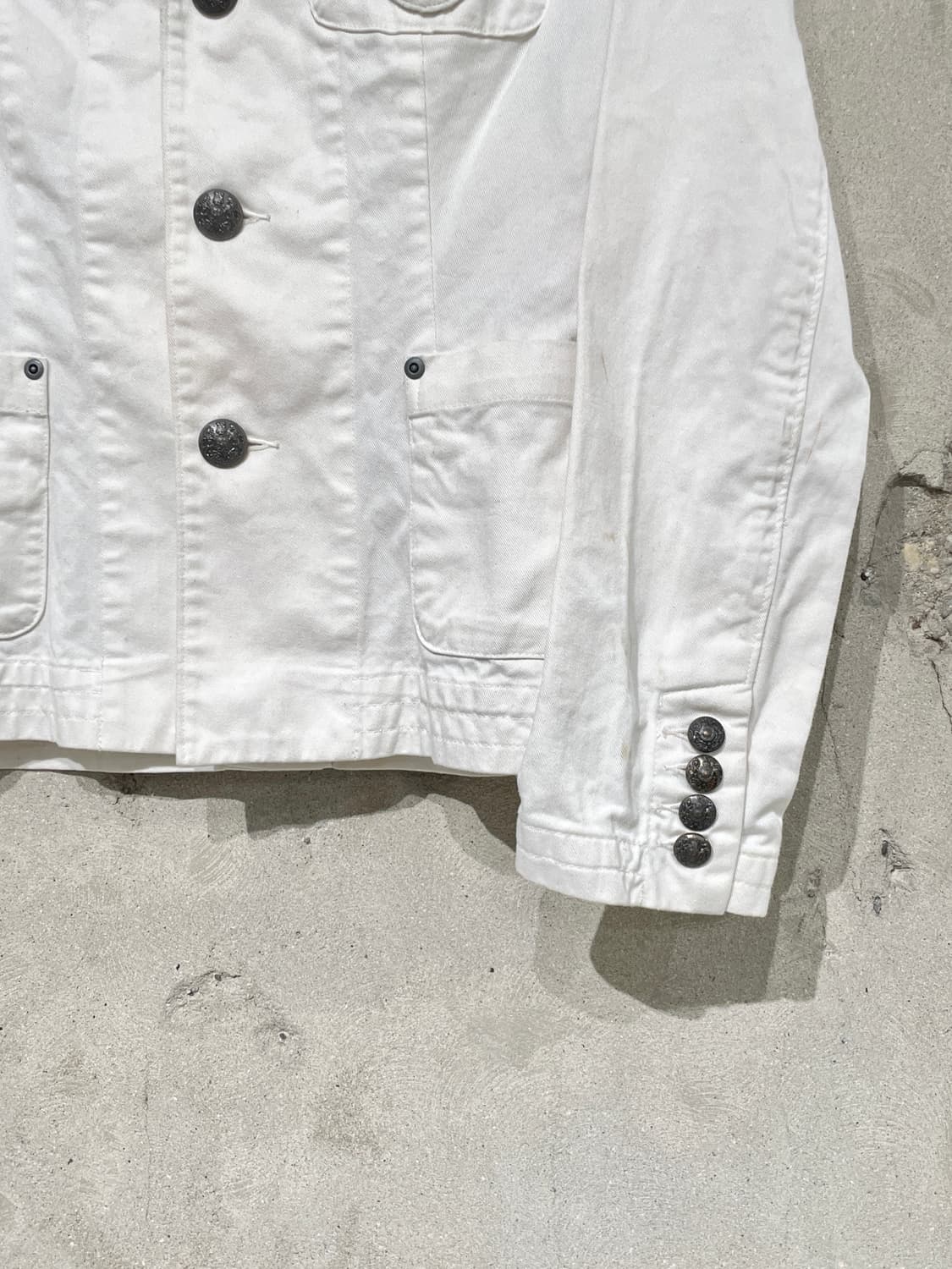 랄프 로렌 화이트 크라운 패치 코튼 자켓 상품이미지5