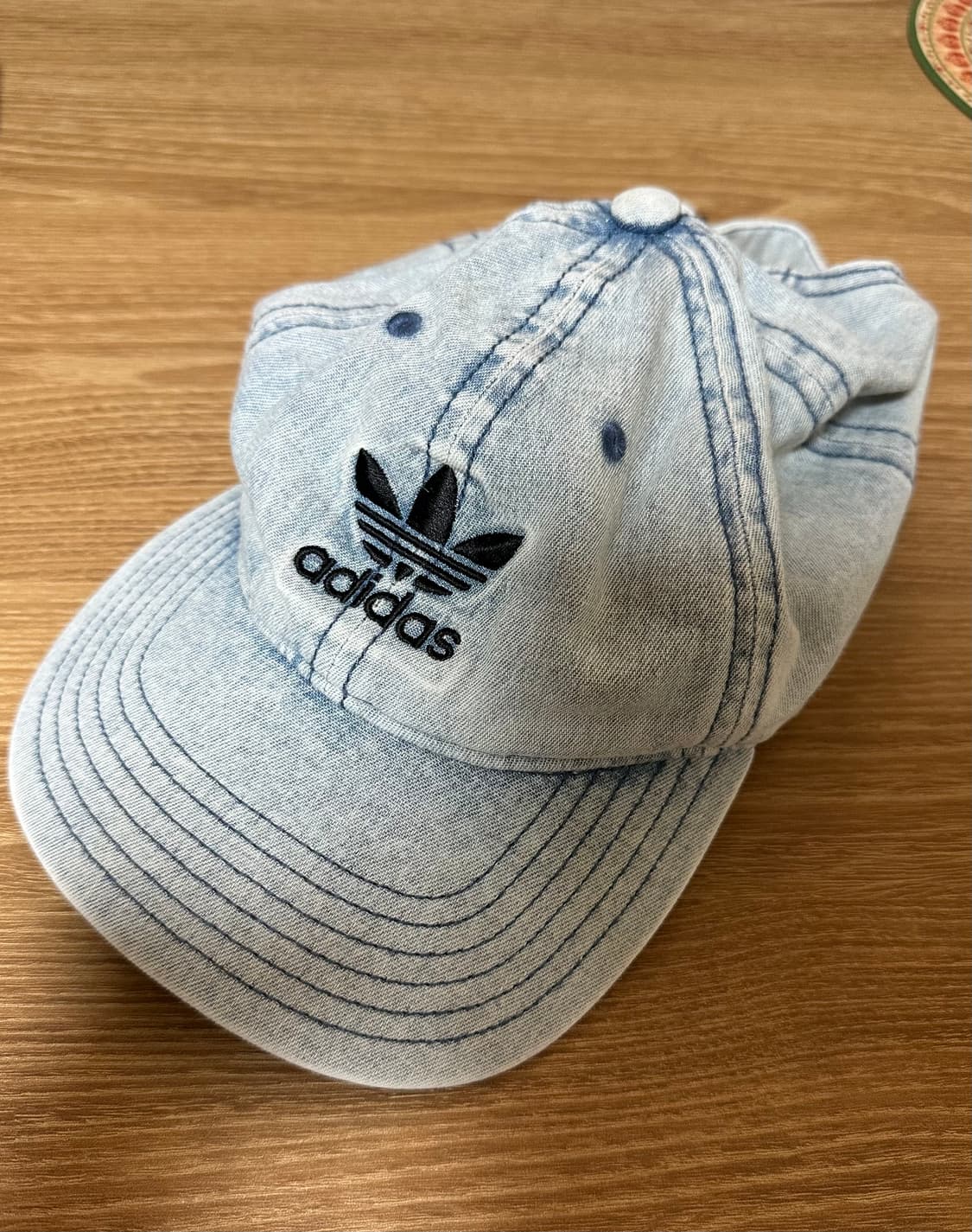 90‘s Adidas denim ball cap 상품이미지2