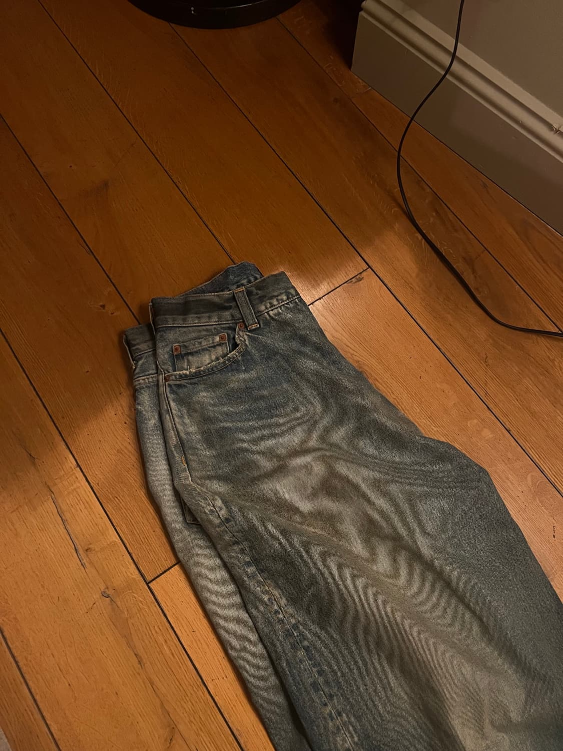 [XS] 발렌시아가 라지배기 코티드 데님 상품이미지3