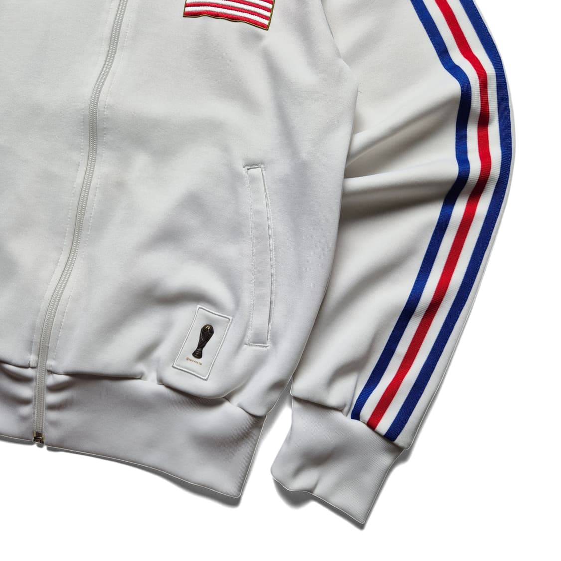 [L] 아디다스 USA 트랙탑 져지 화이트 상품이미지4