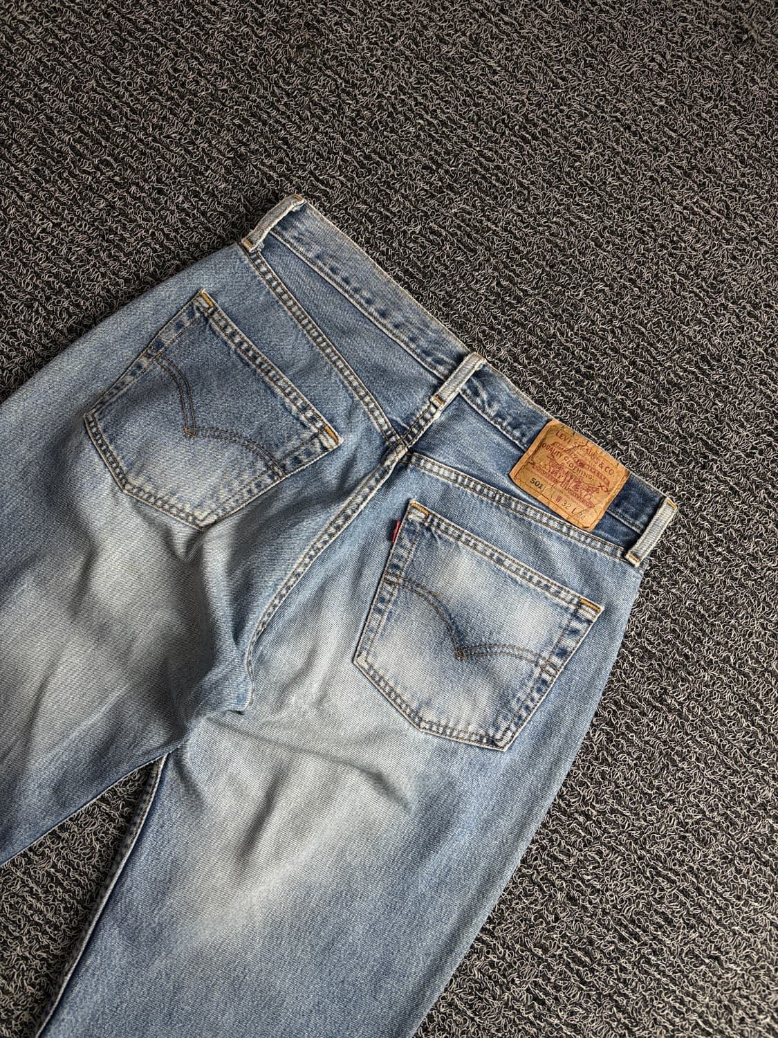 리바이스 501 오리지널 루즈핏 데님 팬츠 3488 상품이미지5