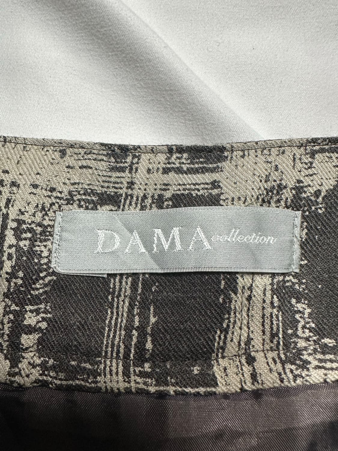 DAMA 패턴 스커트 상품이미지3