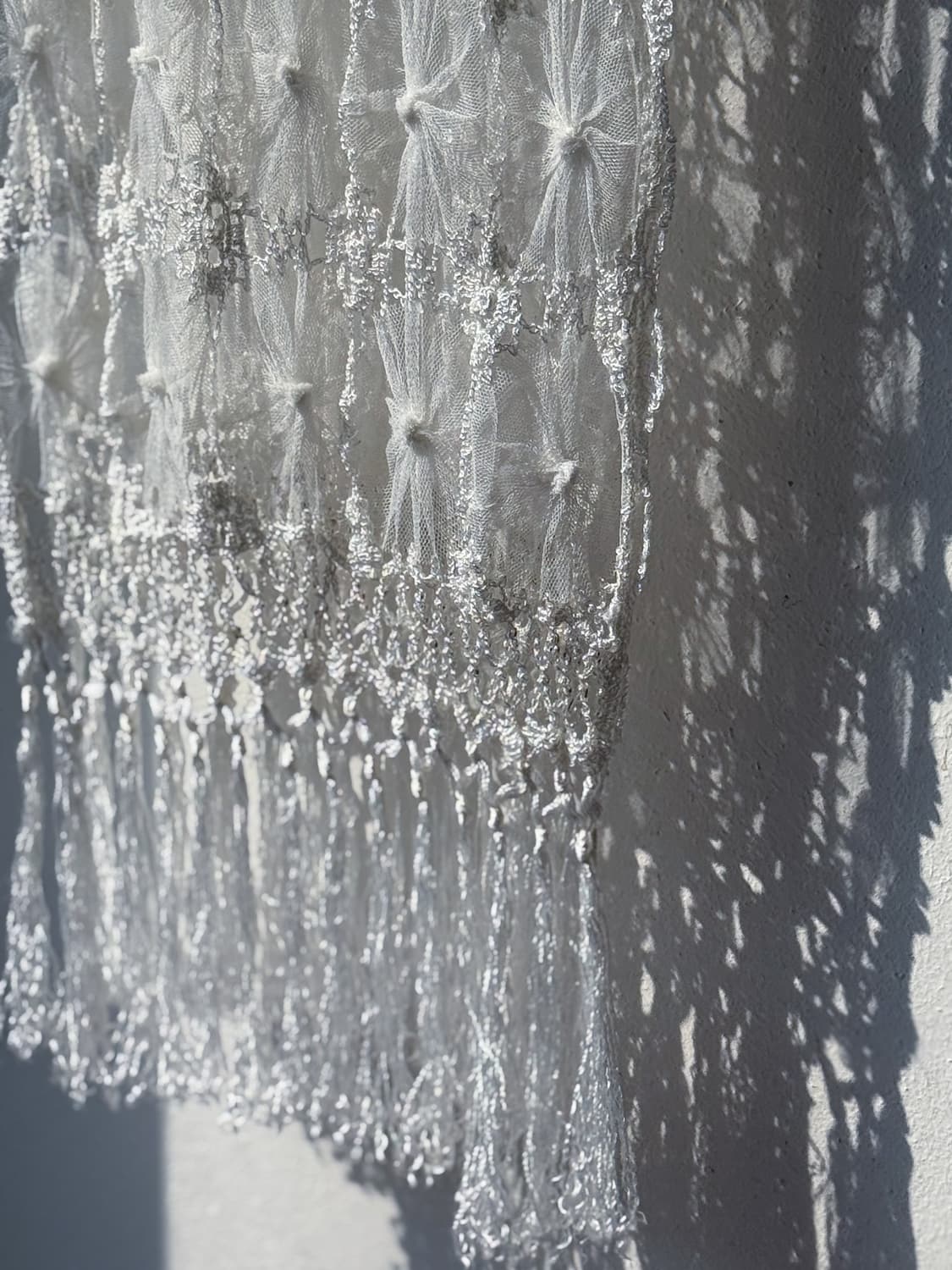 Fringed Floral Shirring Muffler 0272 상품이미지5