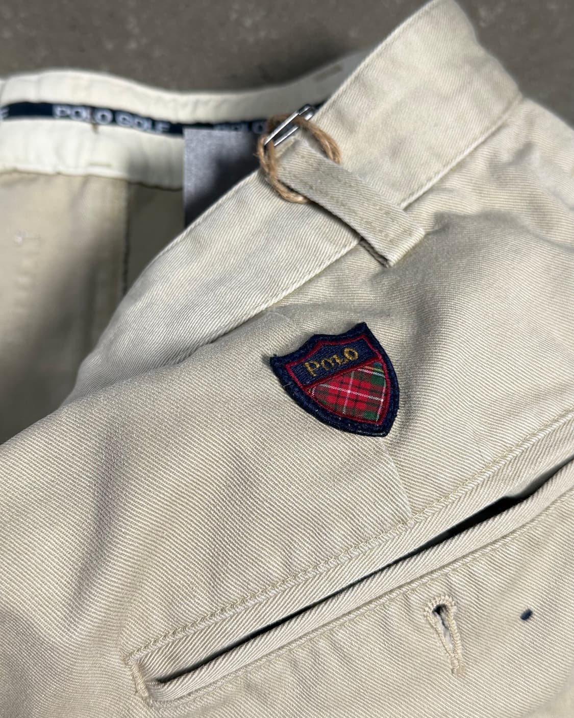 90's 폴로 골프 투턱 클래식 골프 팬츠 30 상품이미지5