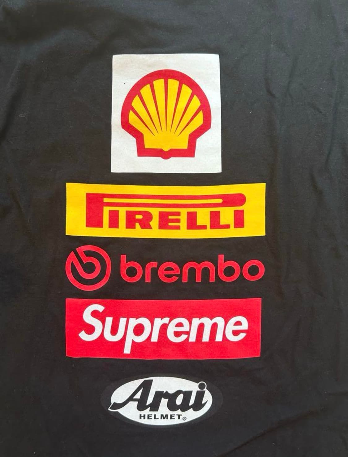 Supreme x Ducati t-shirt Black S 상품이미지4
