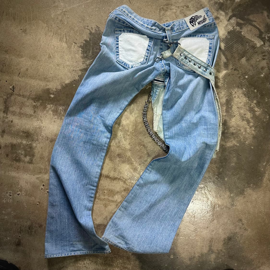 cross flared jeans&holster bag (MPH) 상품이미지7