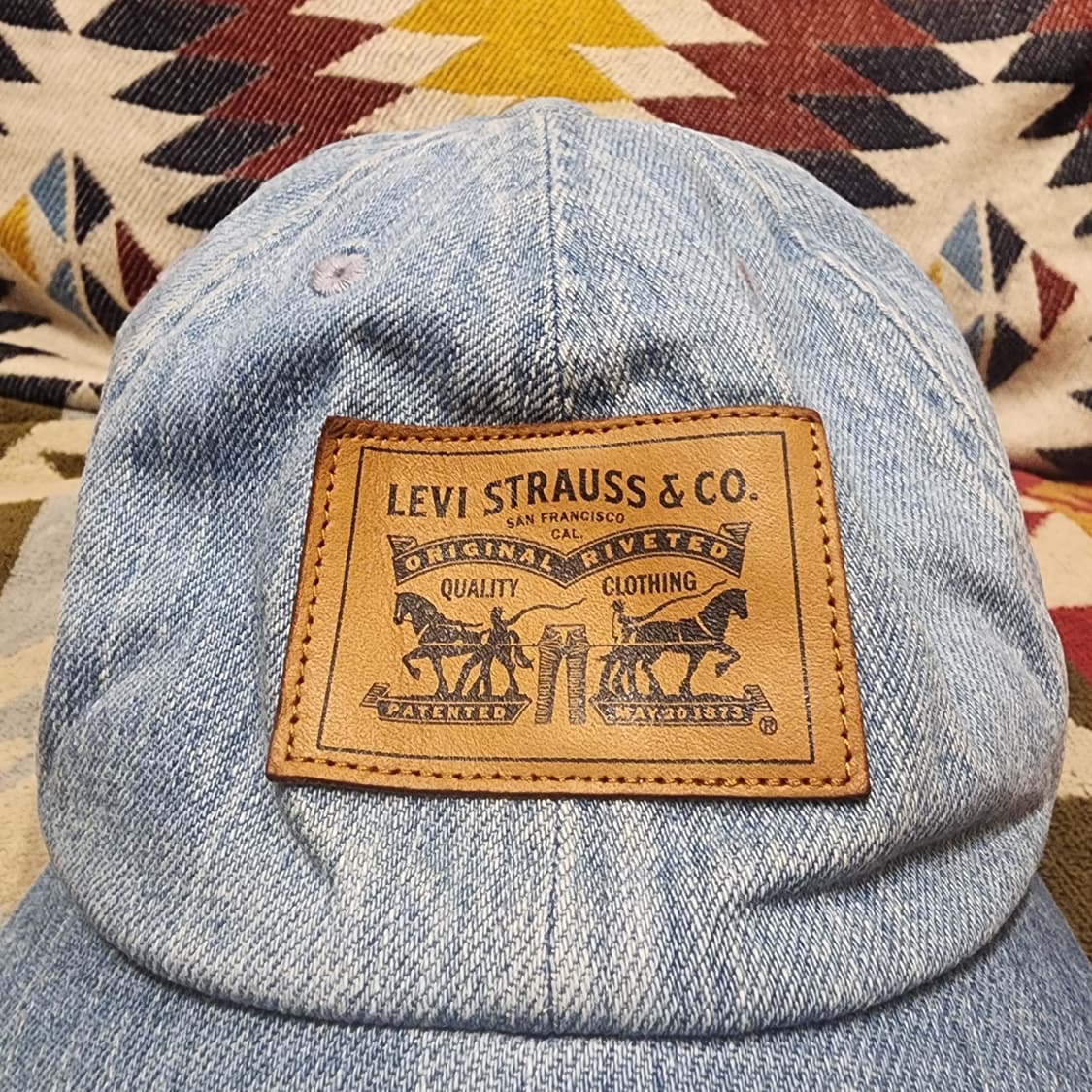 리바이스 시그니저 테그라벨 데님볼캡 상품이미지2