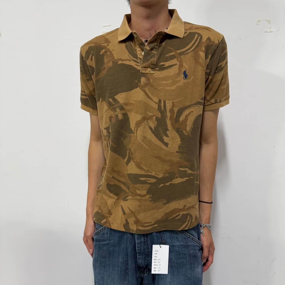 폴로 랄프로렌 카모 카라티셔츠  상품이미지1