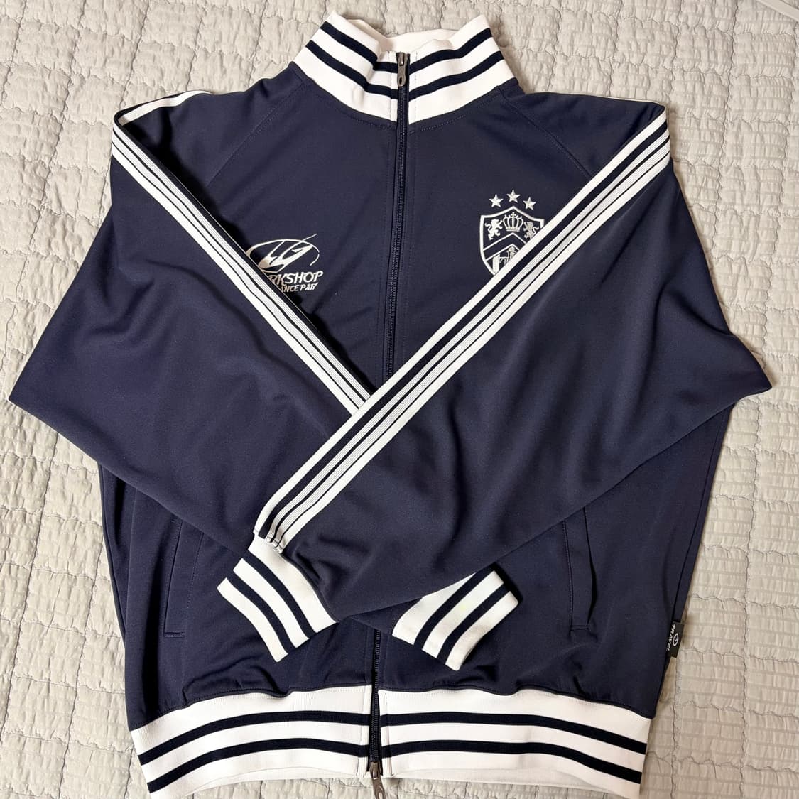 져지 트랙 자켓 네이비 M 상품이미지1