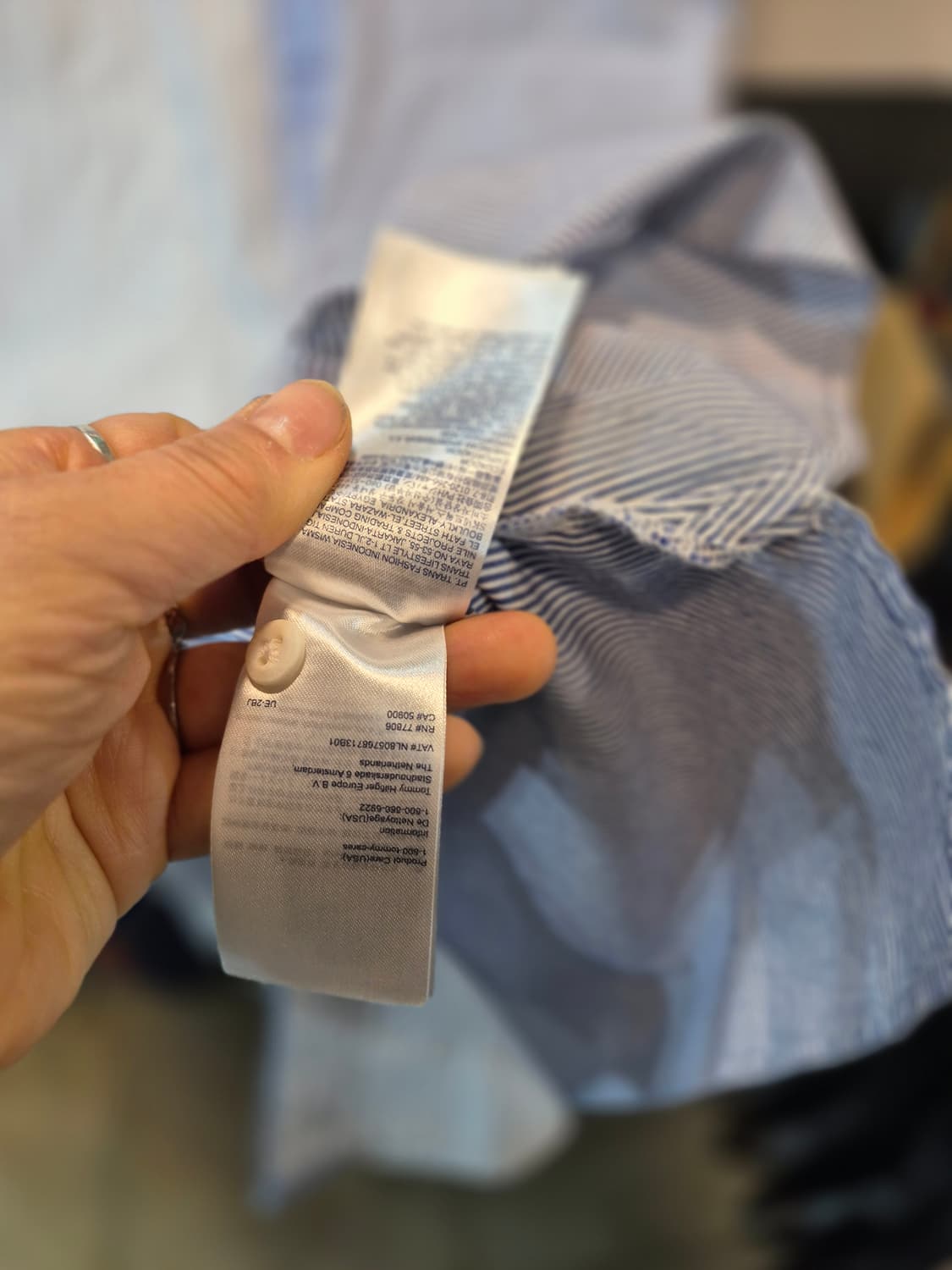 타미힐피거 스트라이프 셔츠 원피스 상품이미지7