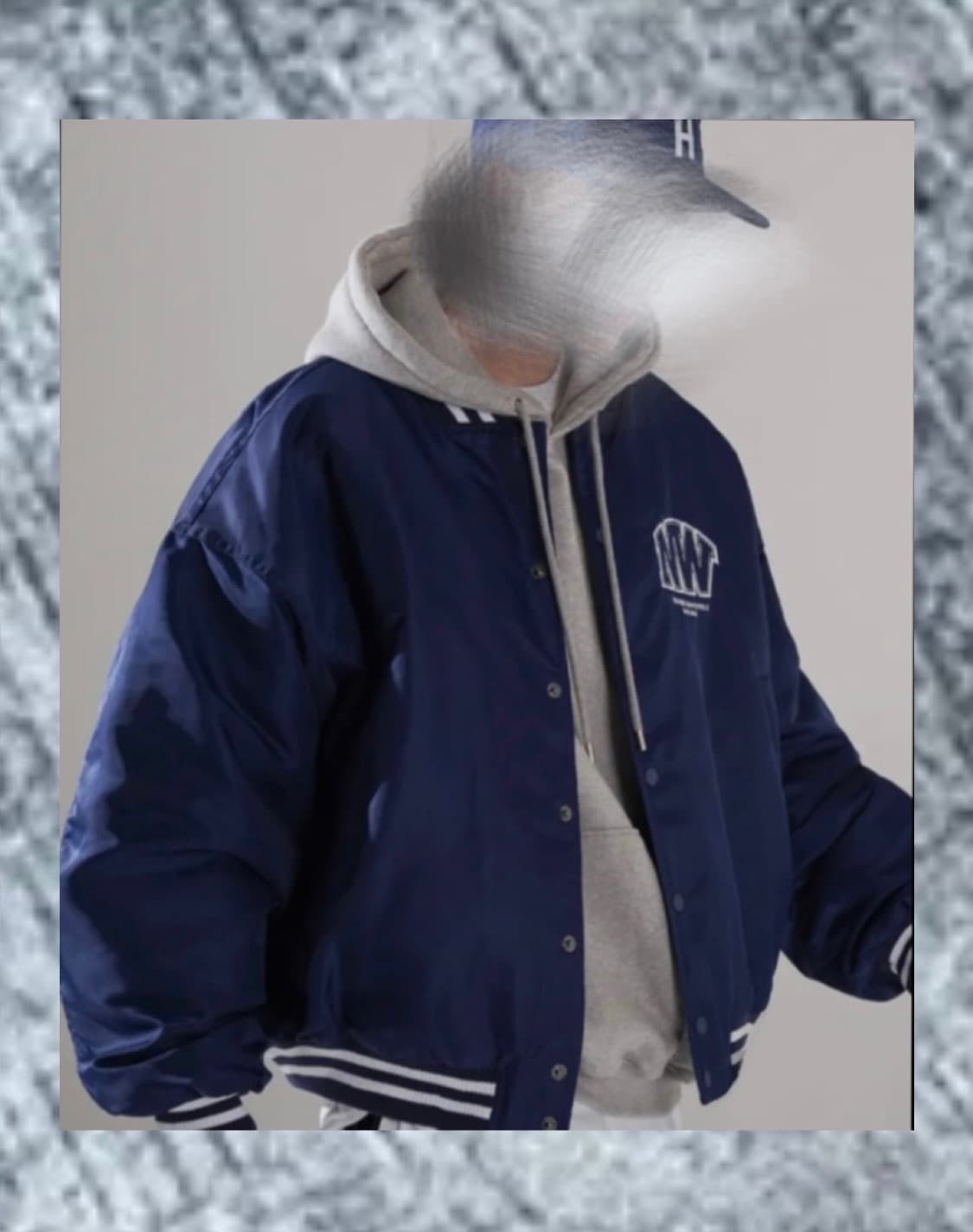 ( perstep) 퍼스텝겜빗 스타디움 자켓 네이비XL 상품이미지1